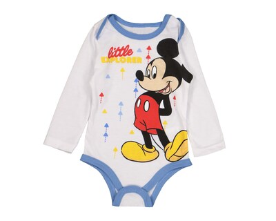 Foto 3 | Pañalero y Pantalón Disney con Babero para Bebé Niño