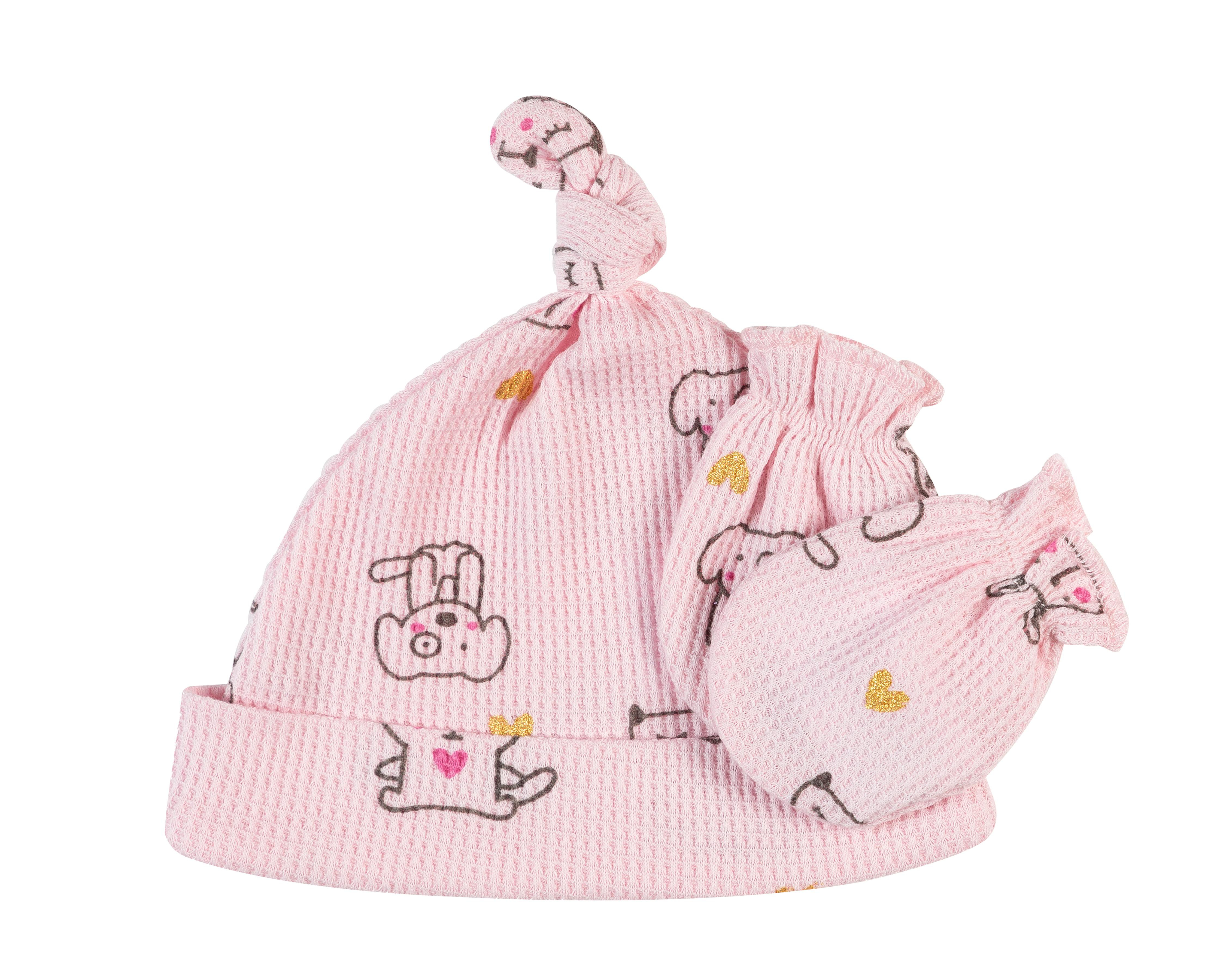 Foto 4 | Gorro y Guantes Baby Colors para Bebé Niña 6 Piezas