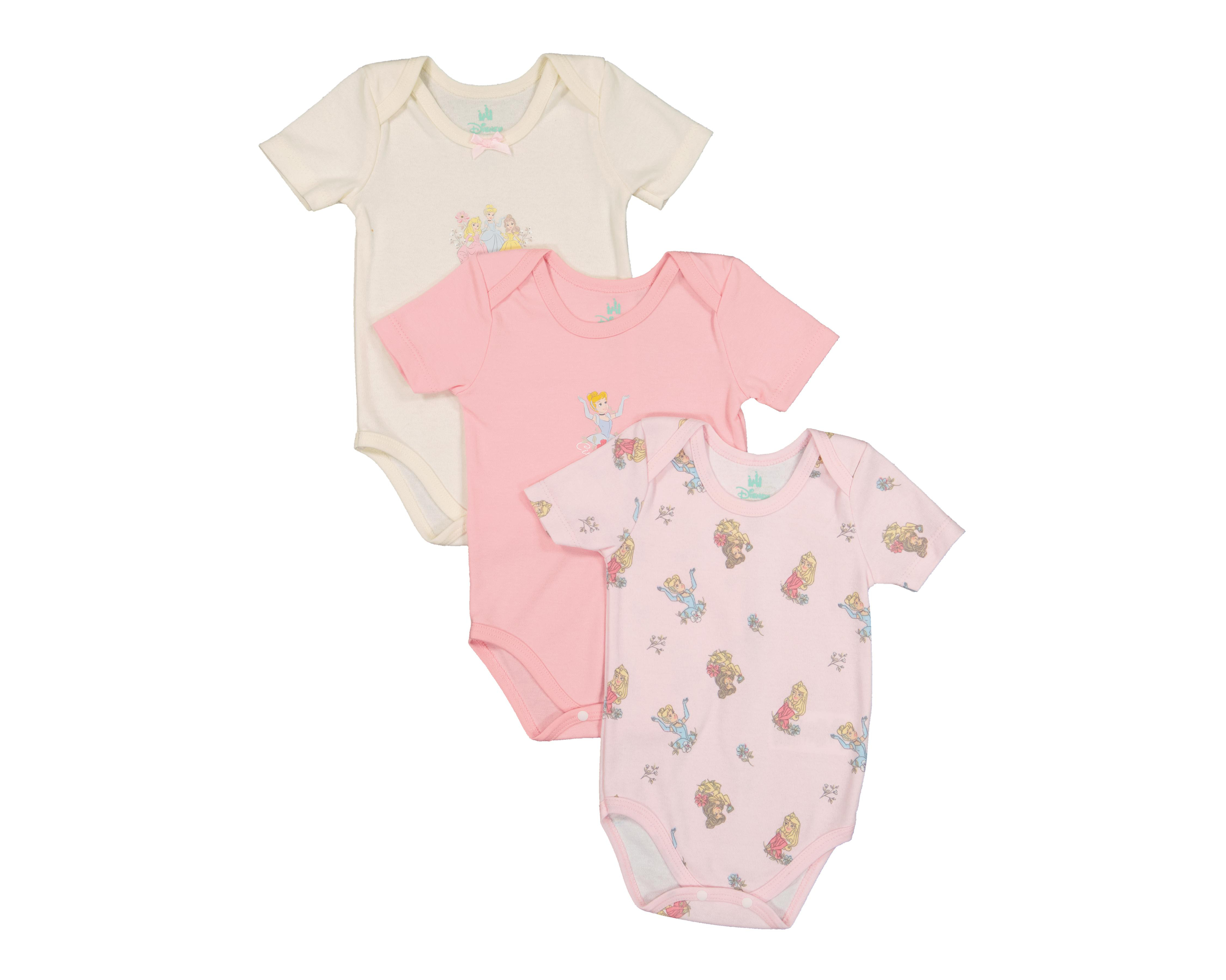 Foto 2 pulgar | Pañalero para Bebé Niña Disney Baby con Estampado 3 Piezas