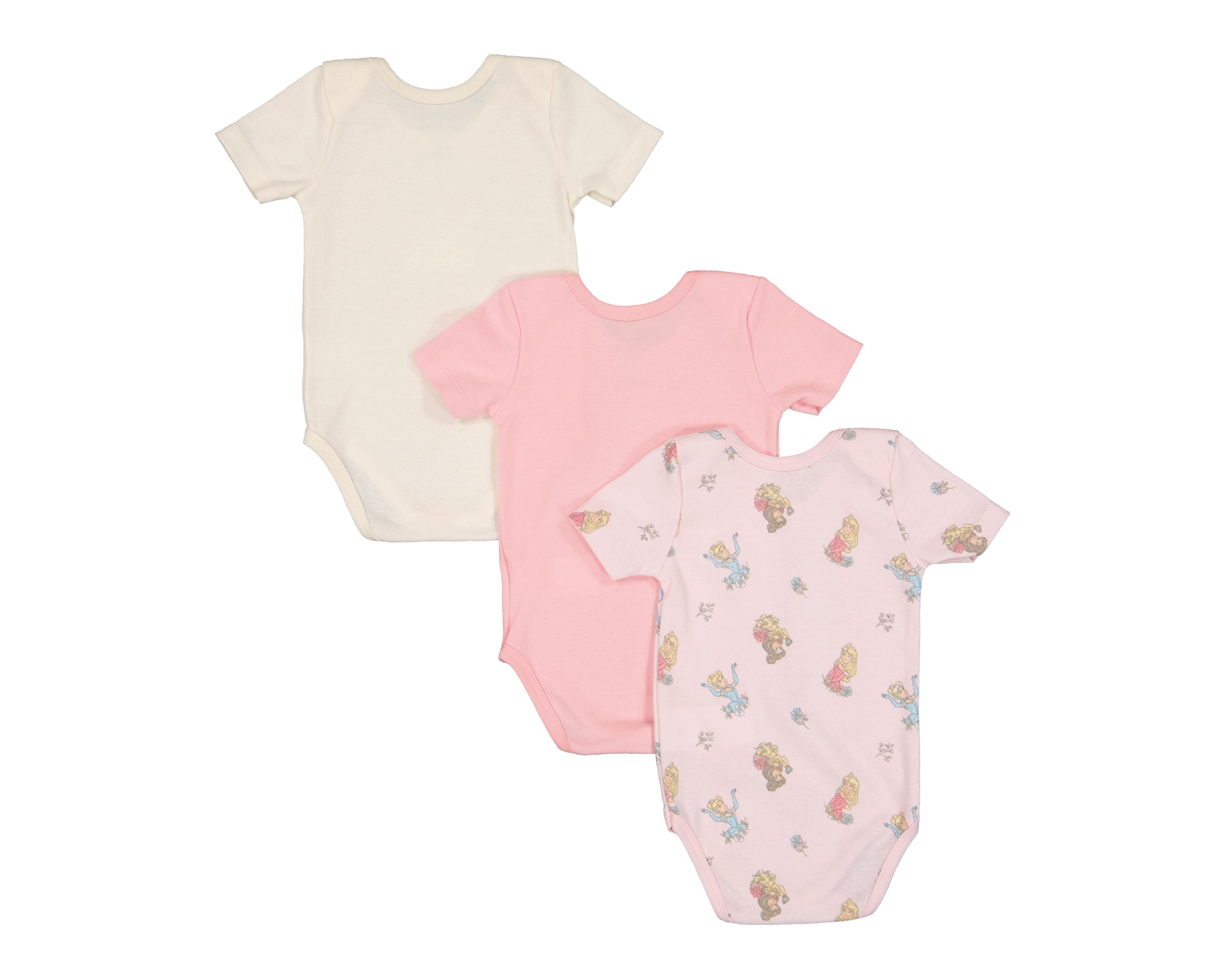 Foto 2 | Pañalero para Bebé Niña Disney Baby con Estampado 3 Piezas