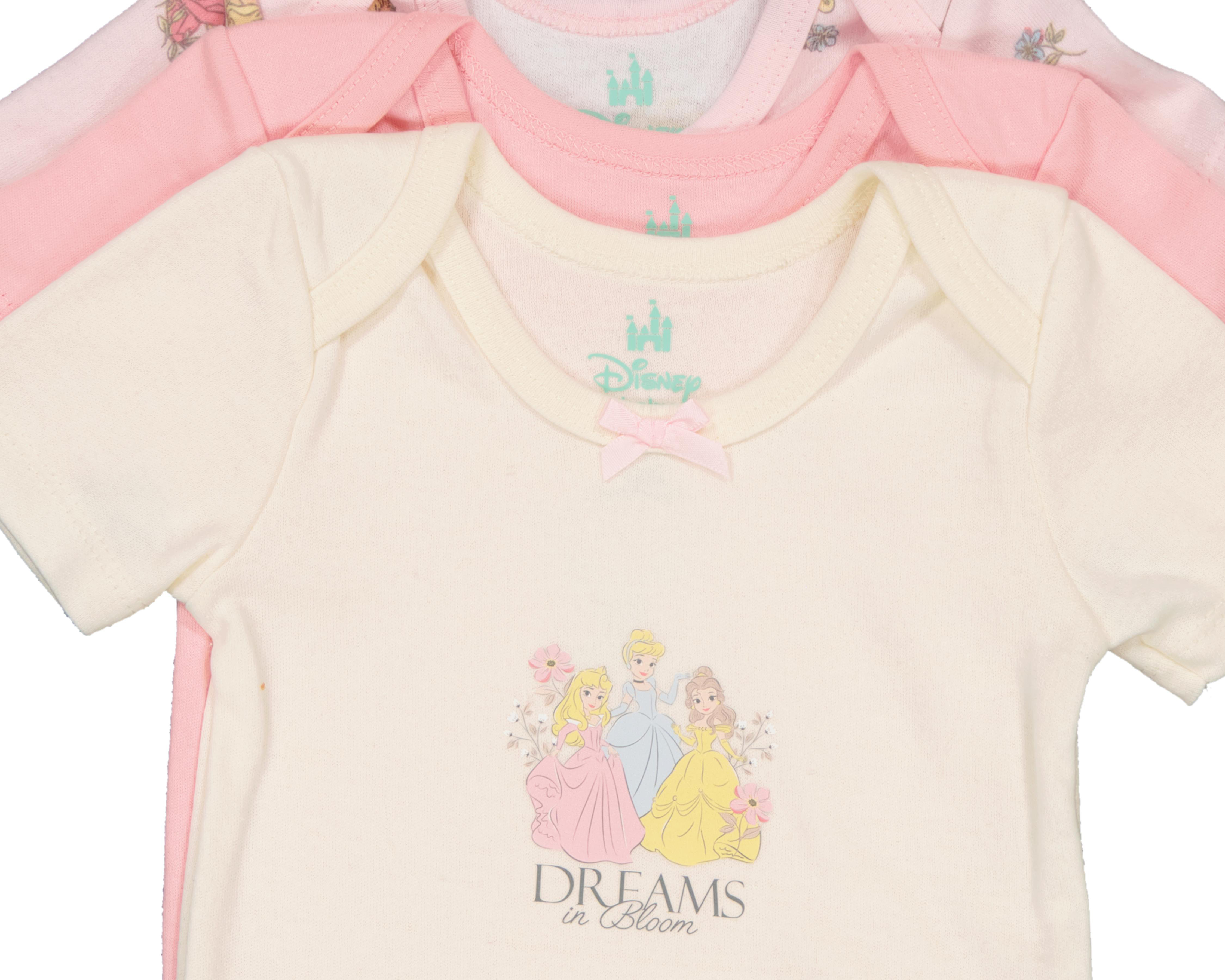 Foto 4 | Pañalero para Bebé Niña Disney Baby con Estampado 3 Piezas