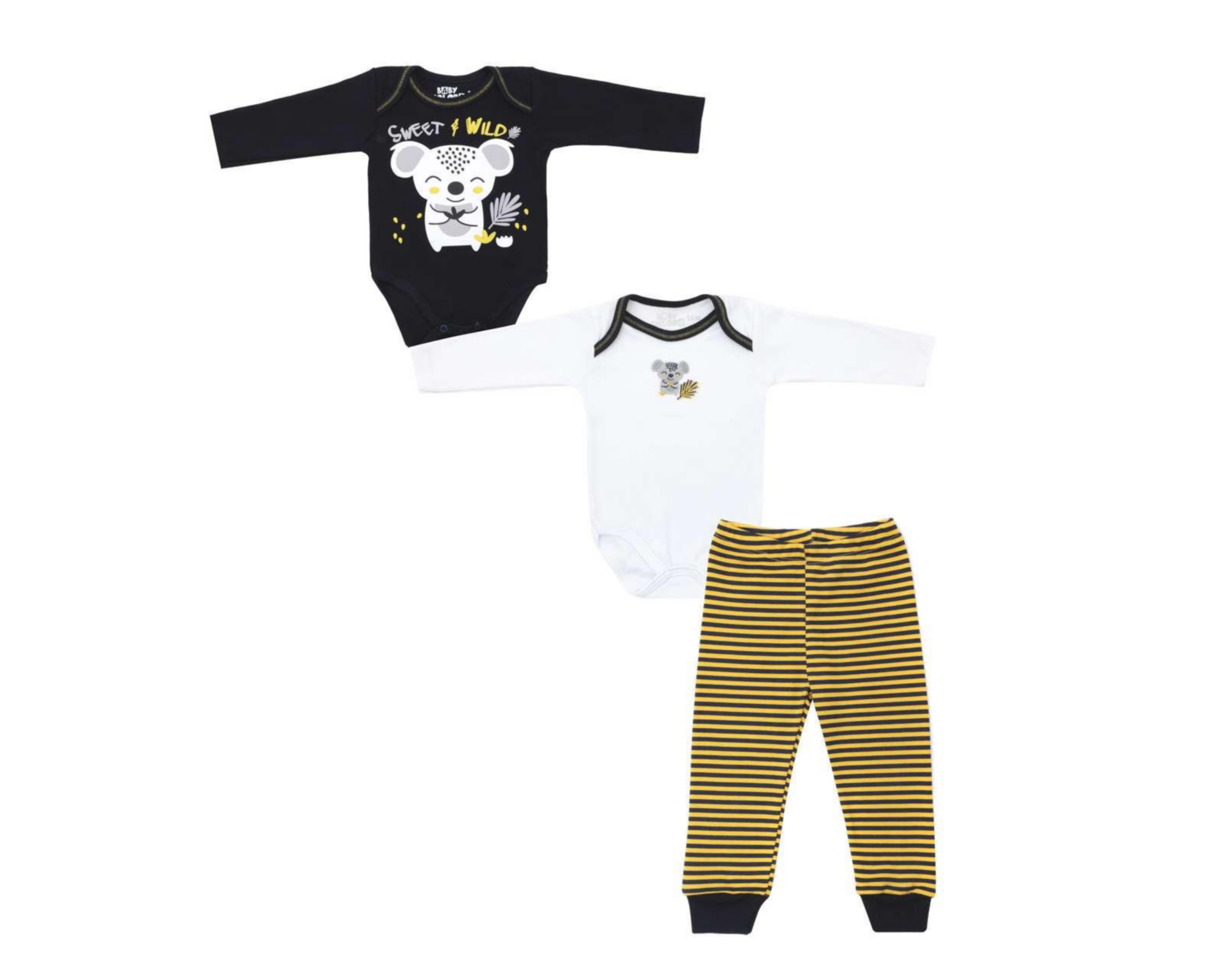 Conjunto Baby Colors para Bebé Niño 3 Piezas