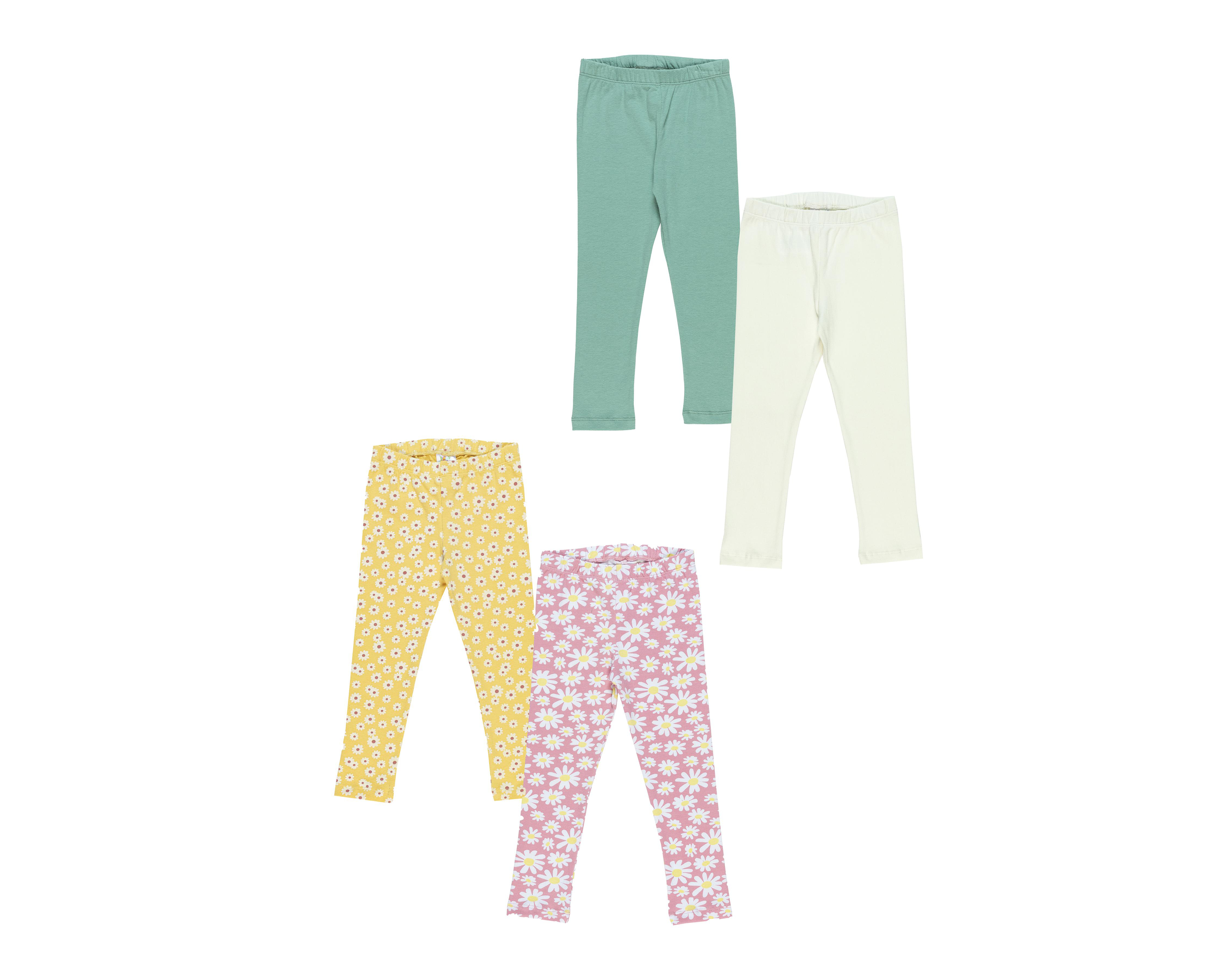 Pantalón Baby Colors para Bebé Niña 4 Piezas