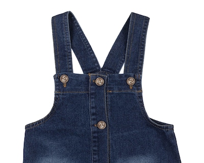 Foto 3 | Overol de Mezclilla y Blusa para Bebé Niña Baby Colors