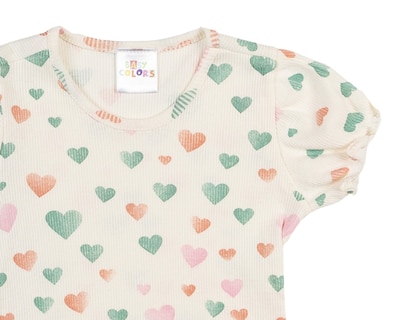 Foto 4 | Overol de Mezclilla y Blusa para Bebé Niña Baby Colors