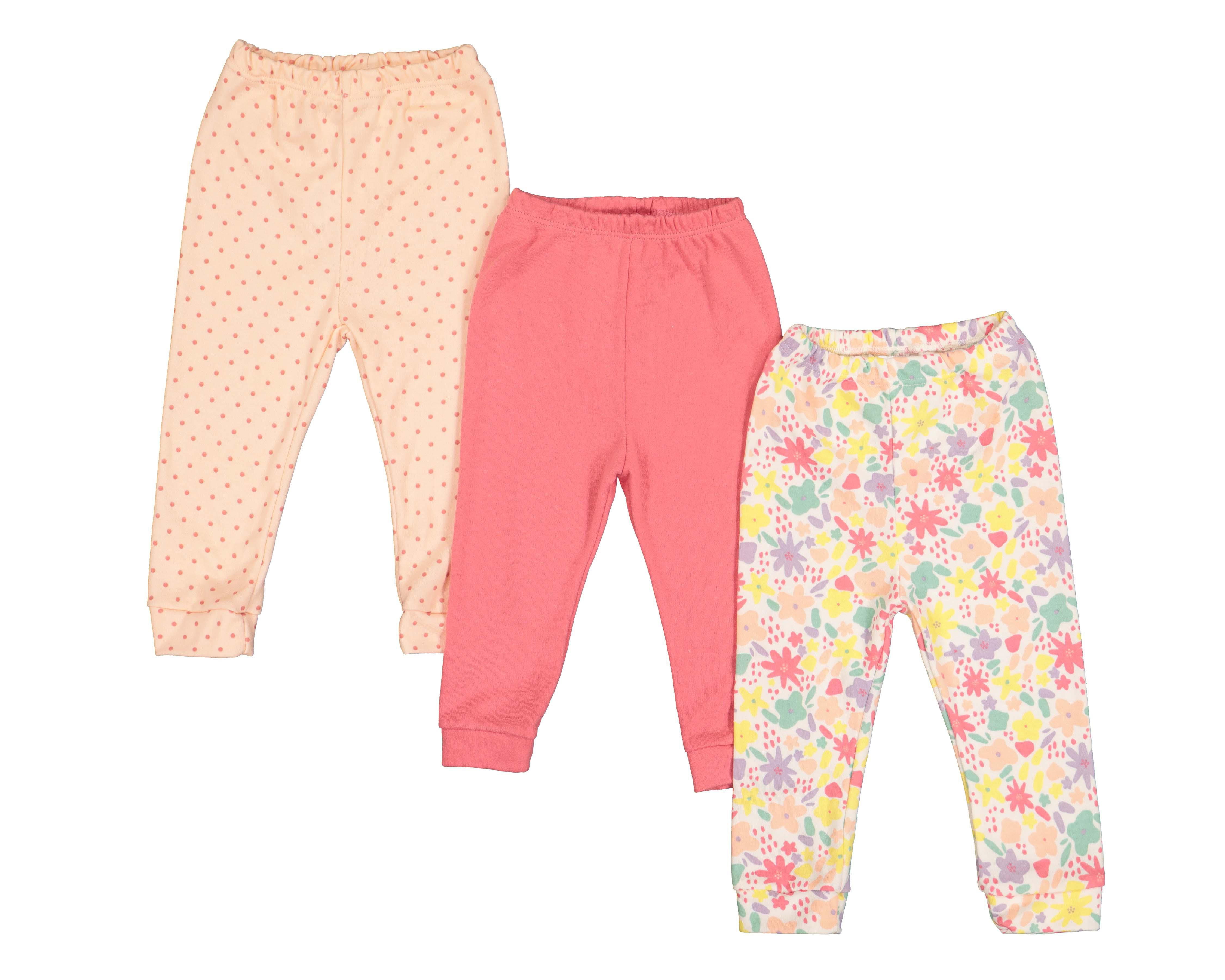 Pantalón Baby Colors para Bebé Niña 3 Piezas