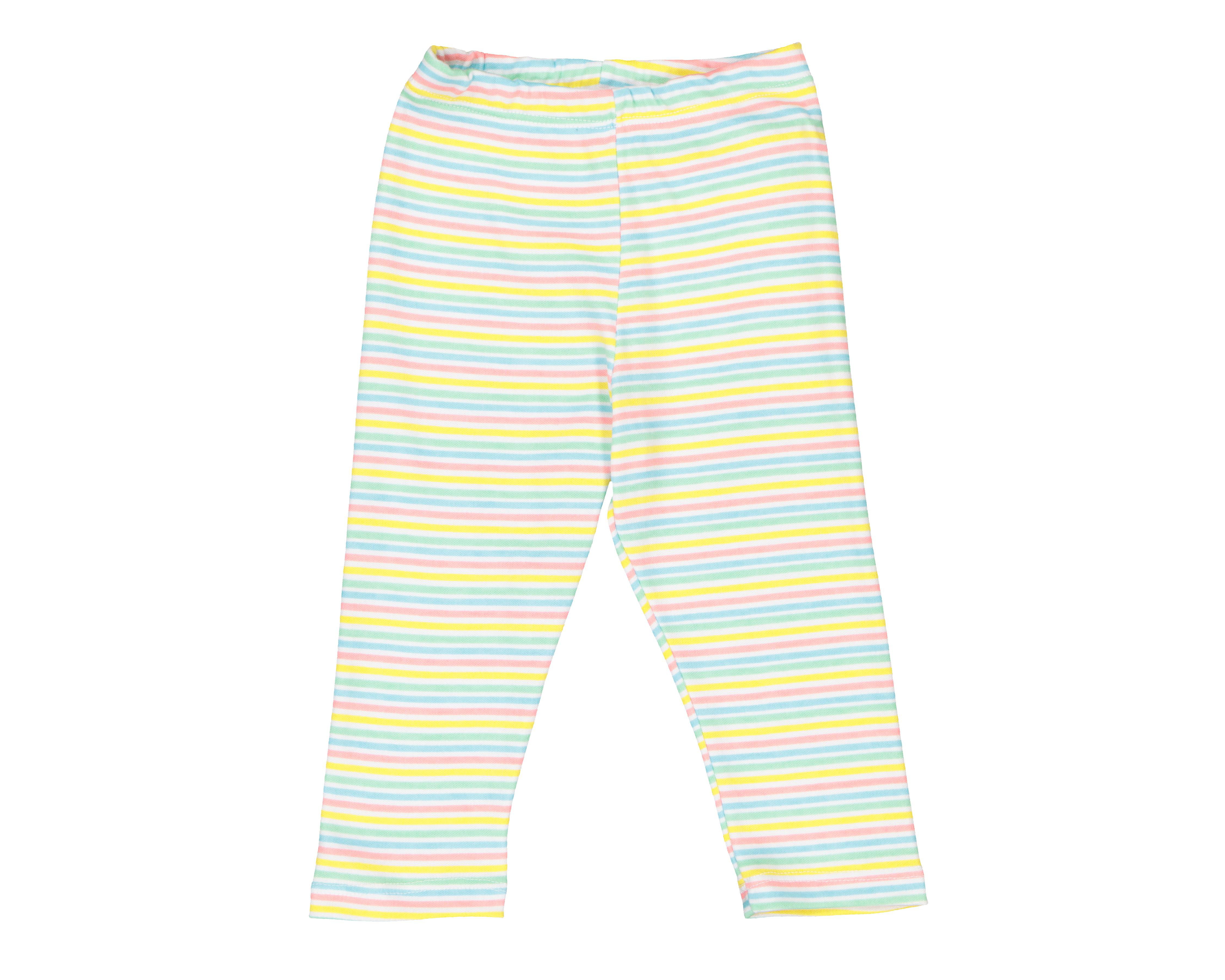 Foto 4 pulgar | Pantalón Baby Colors Estampado para Bebé Niña 3 Piezas