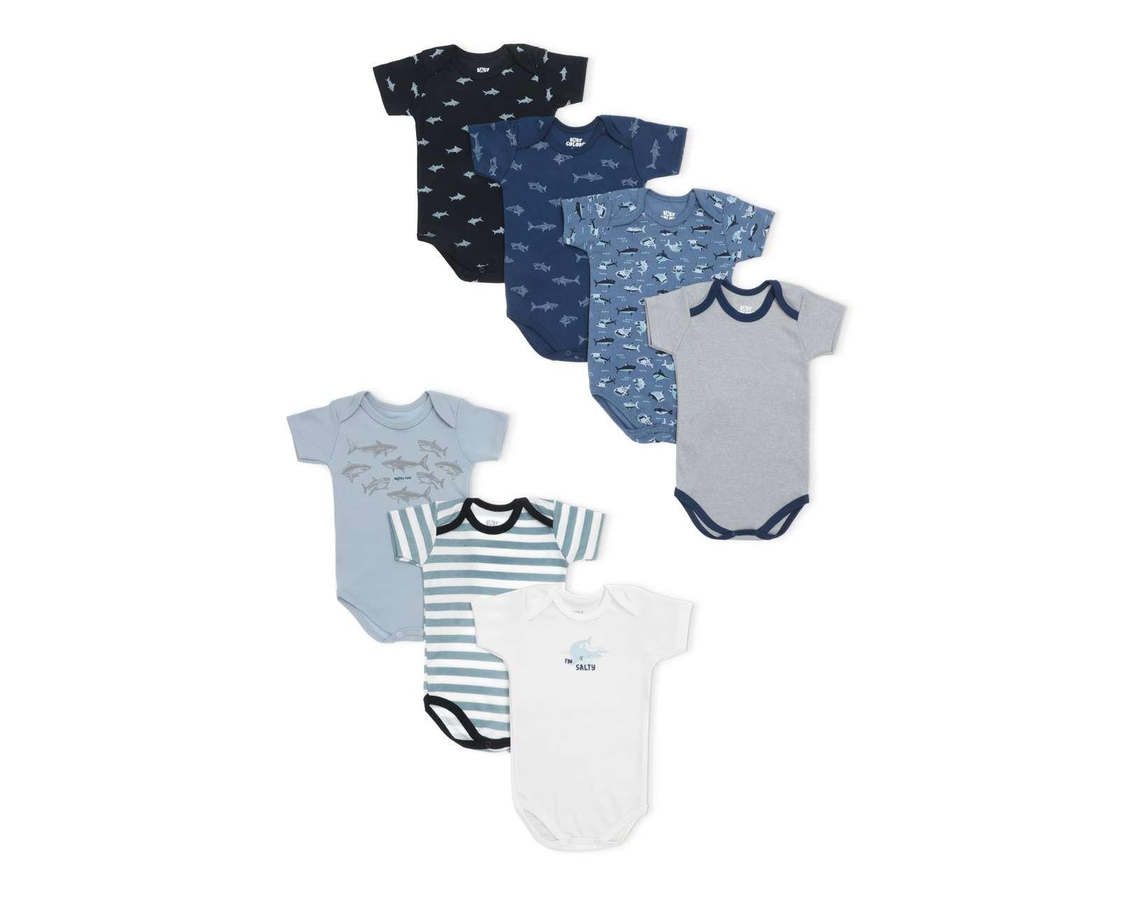 Pañalero Baby Colors para Bebé Niño 7 Piezas