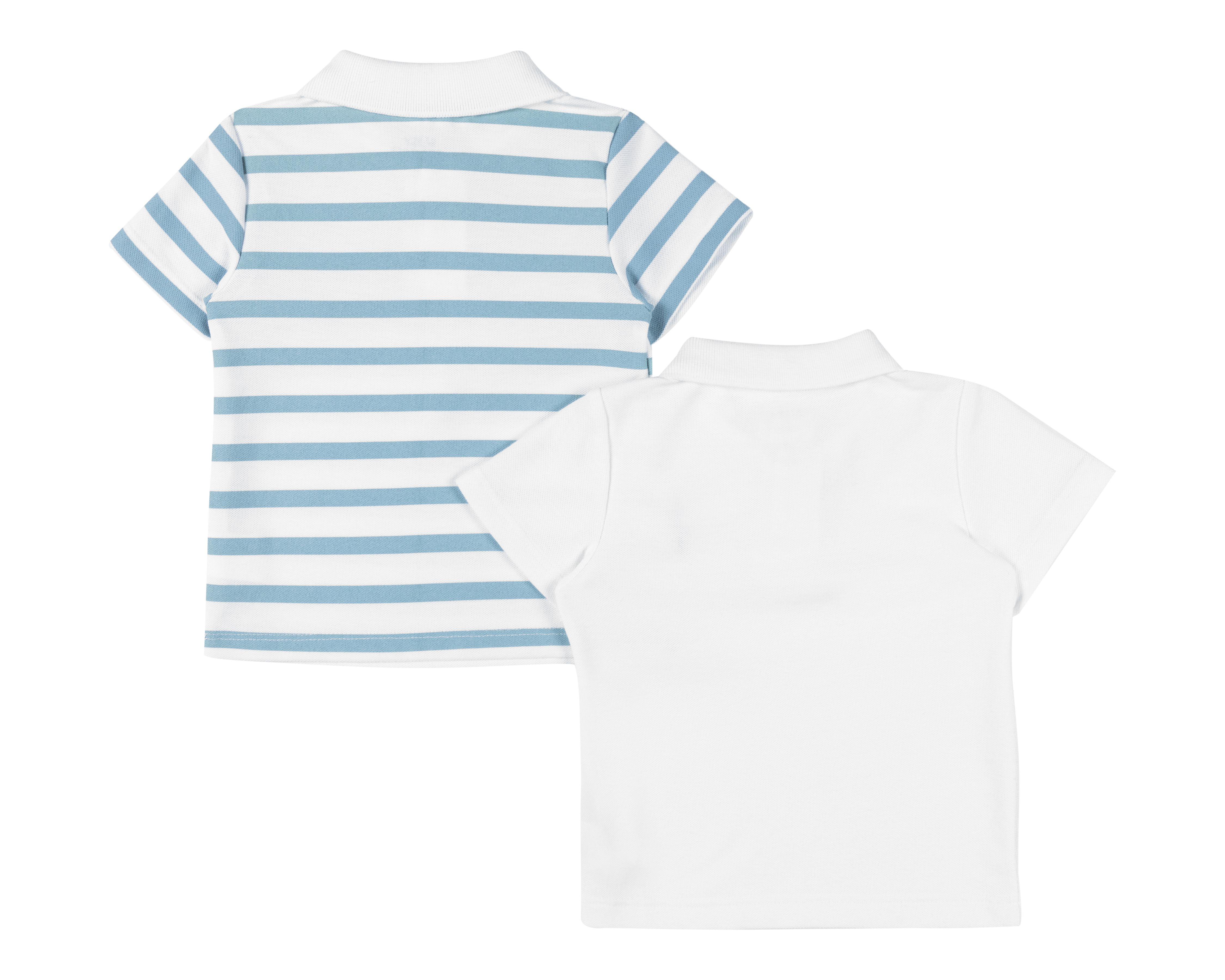 Foto 3 pulgar | Playera Baby Colors para Bebé Niño 2 Piezas