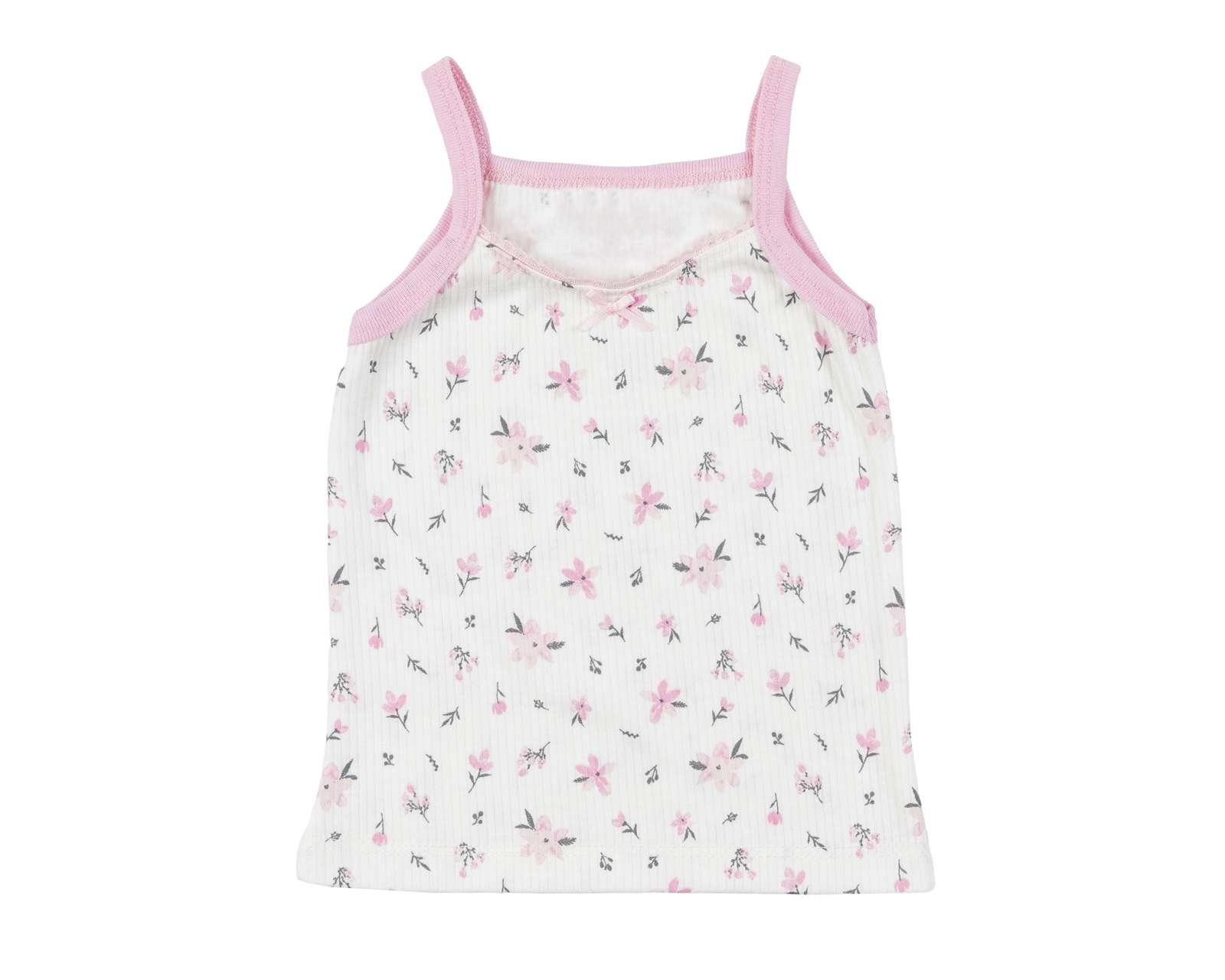 Foto 4 pulgar | Playera Baby Colors para Bebé Niña 2 Piezas
