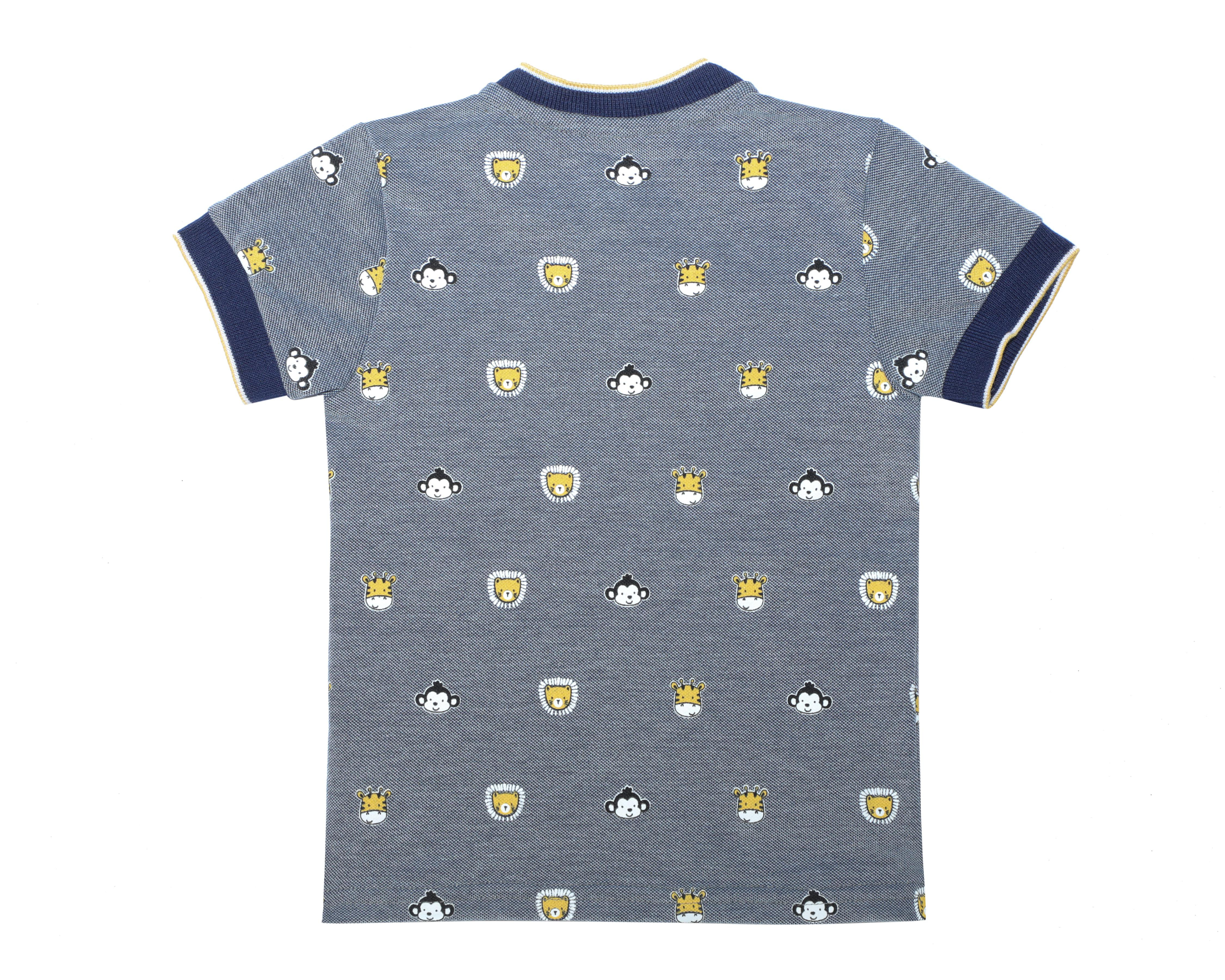 Foto 3 pulgar | Playera para Bebé Niño Baby Colors Estampada