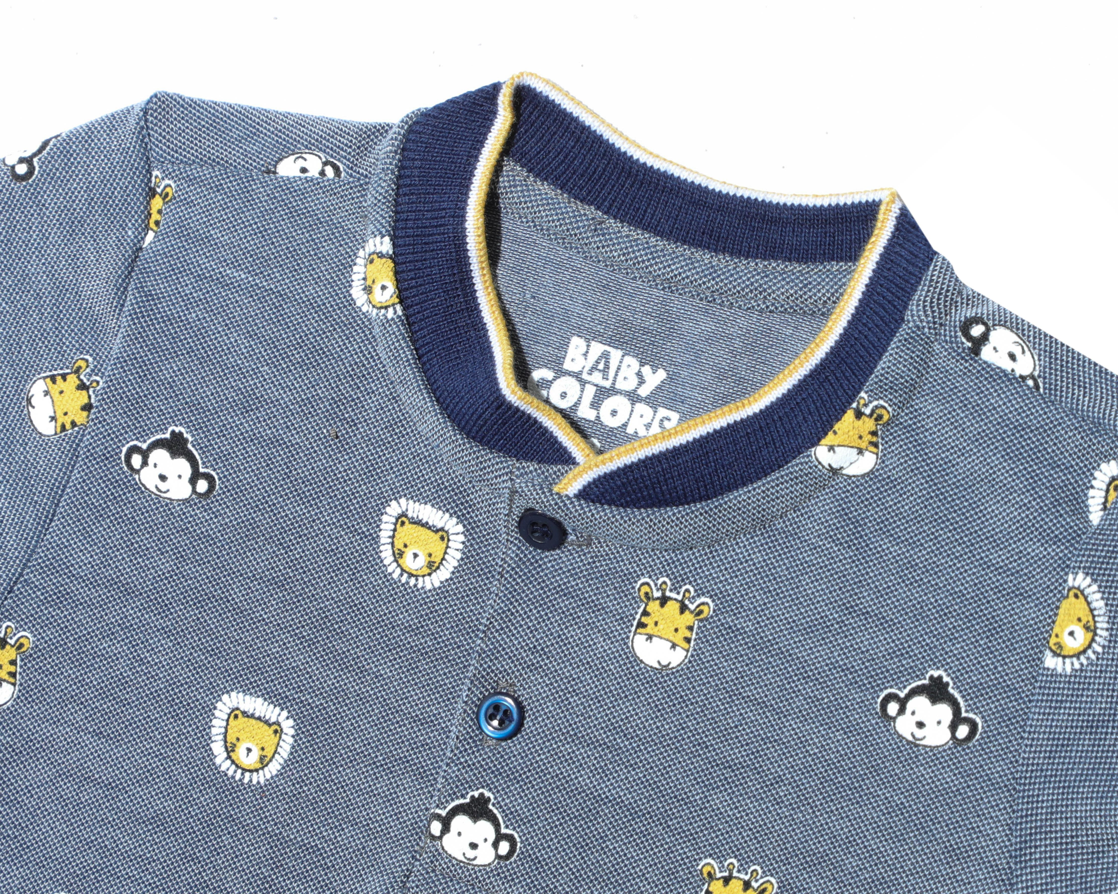 Foto 3 | Playera para Bebé Niño Baby Colors Estampada