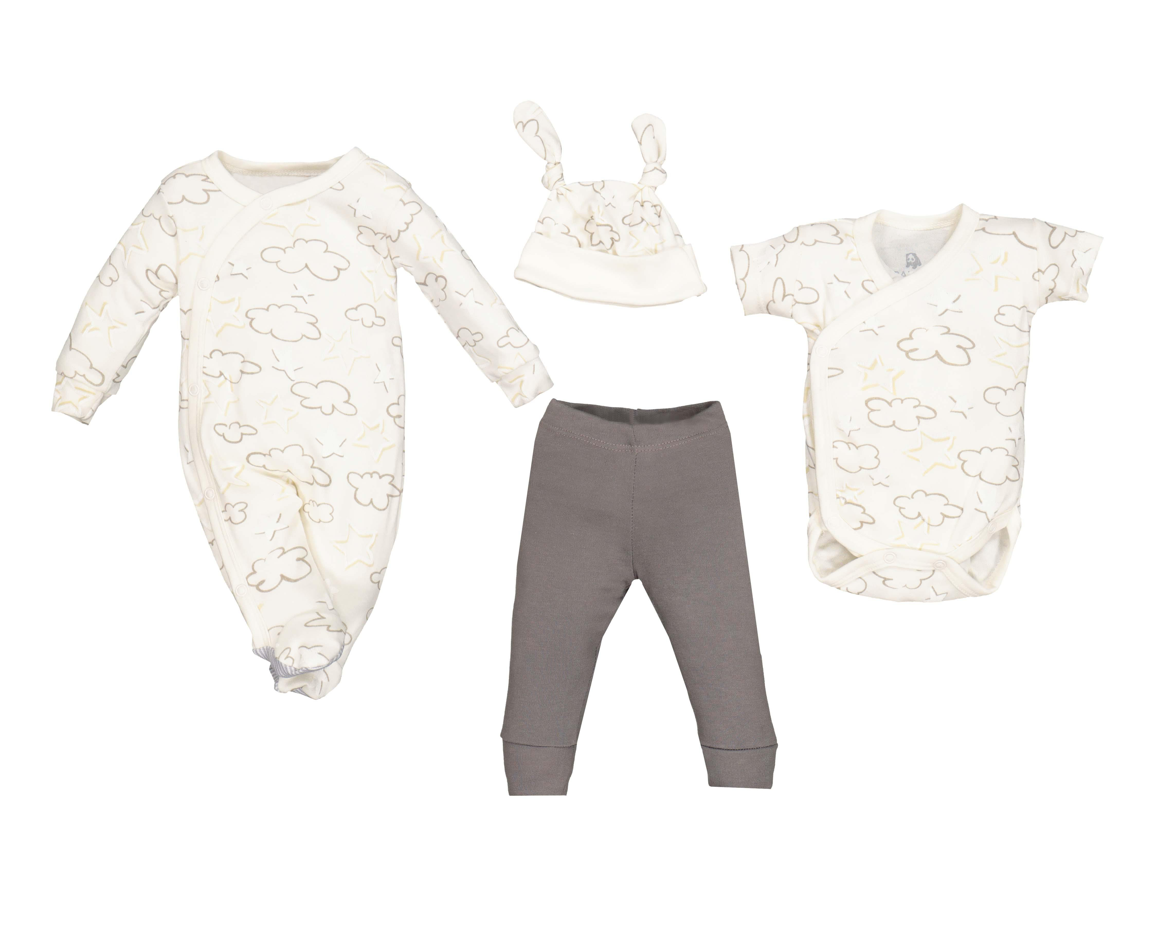 Conjunto para Bebé Niño Bam-Bu 4 Piezas $115