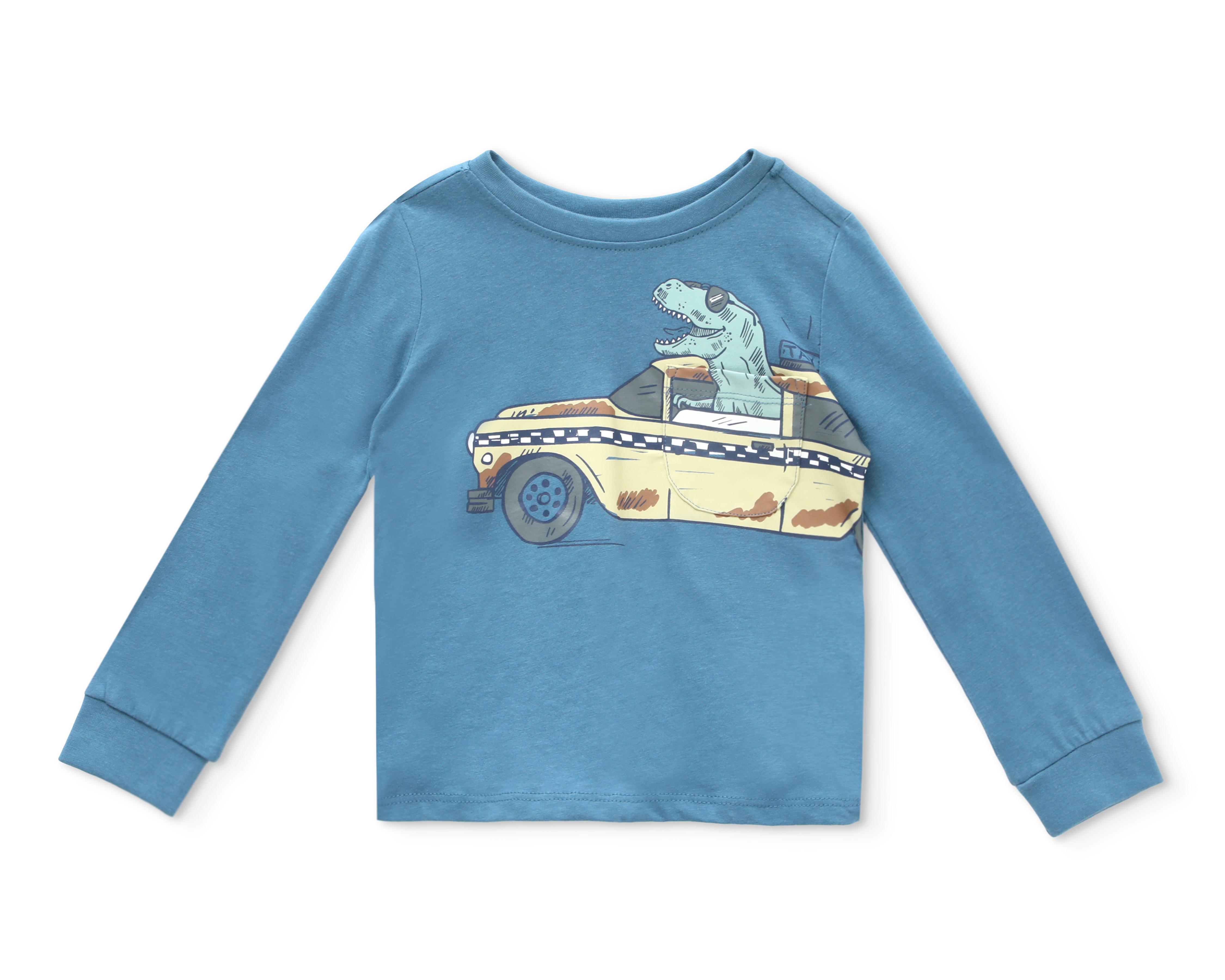 Foto 4 pulgar | Playera Lucky Star para Bebé Niño 2 Piezas