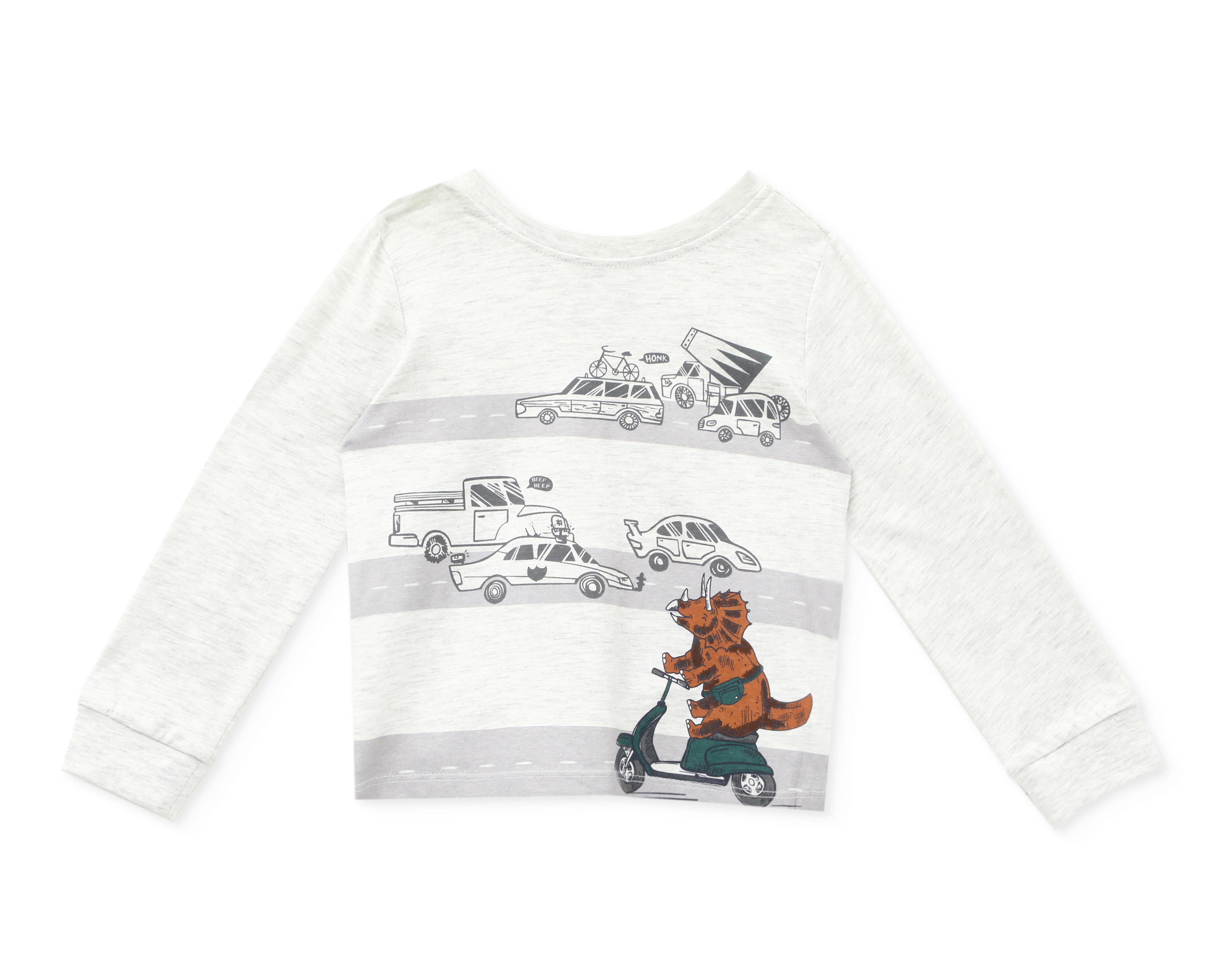Foto 5 pulgar | Playera Lucky Star para Bebé Niño 2 Piezas