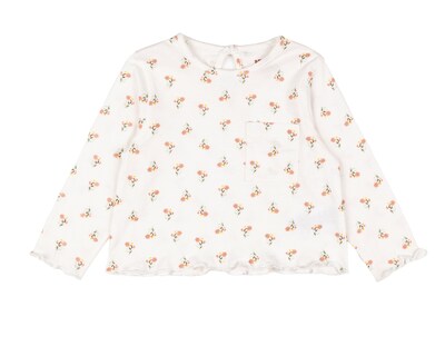 Foto 4 | Blusa para Bebé Niña Baby Colors de Algodón 2 Piezas