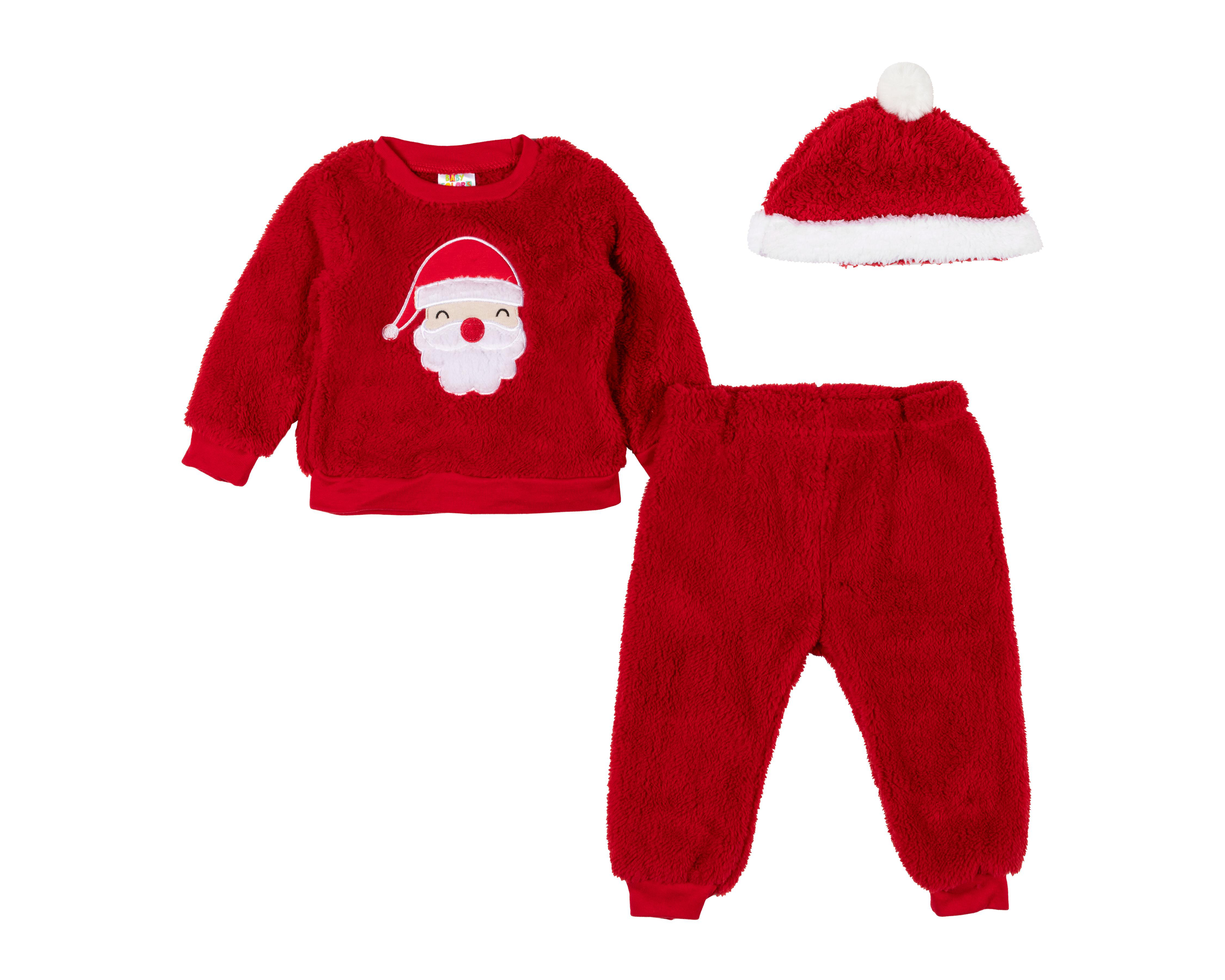 Conjunto Navideño Baby Colors para Bebé Niño 3 Piezas