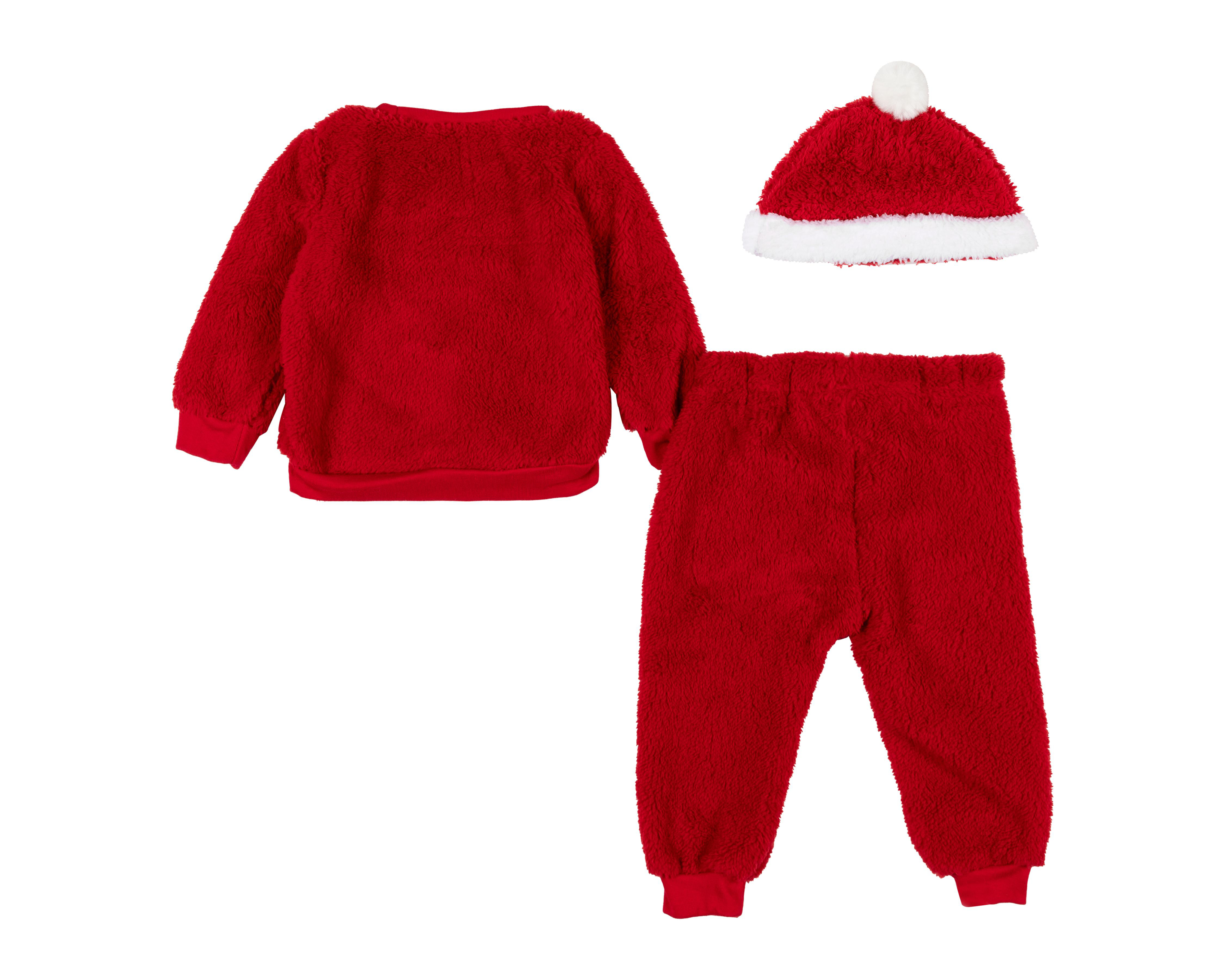 Foto 2 | Conjunto Navideño Baby Colors para Bebé Niño 3 Piezas