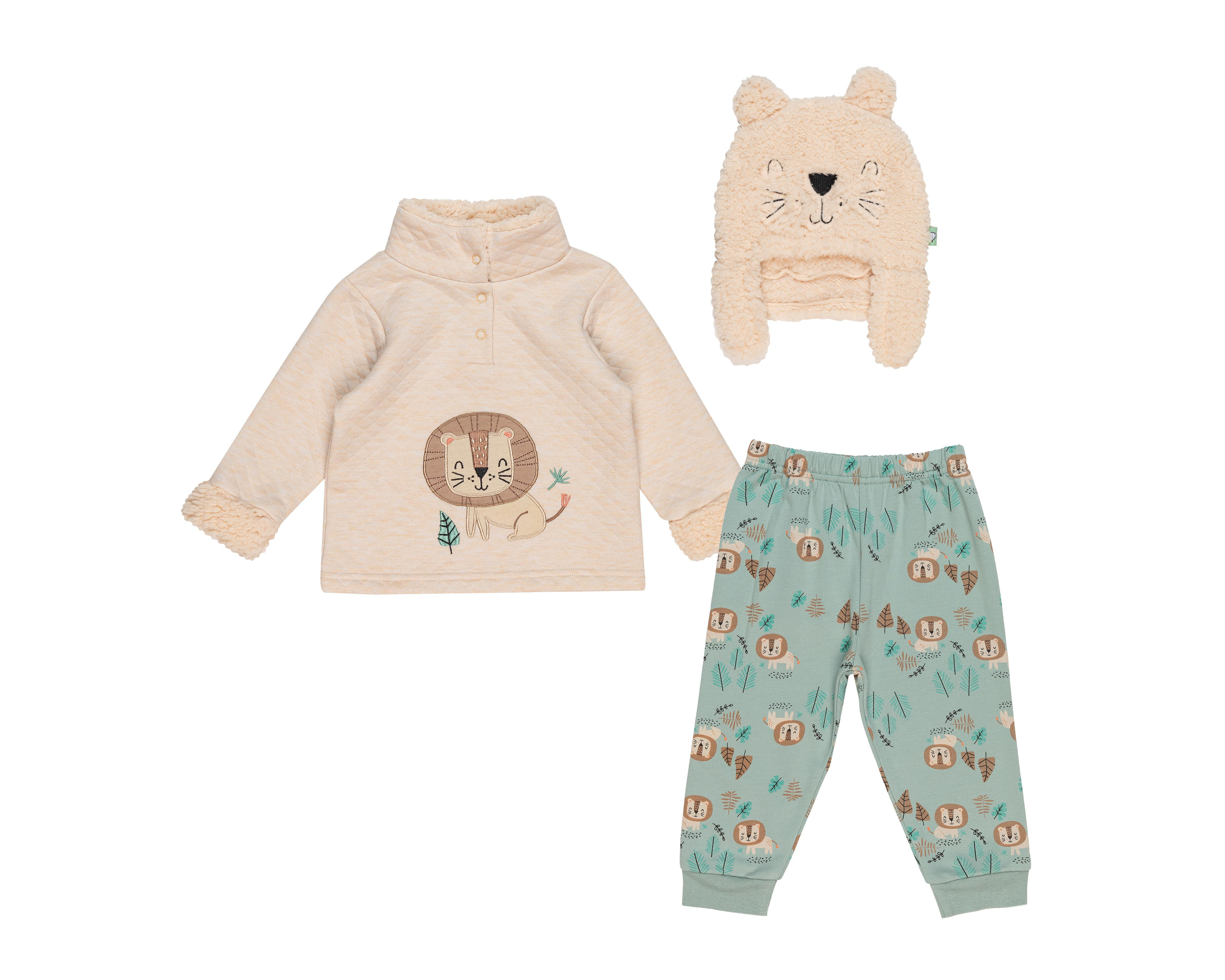 Conjunto Baby Colors para Bebé Niño 3 Piezas