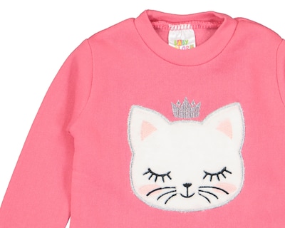 Foto 5 | Sudadera y Pants Baby Colors para Bebé Niña 4 Piezas