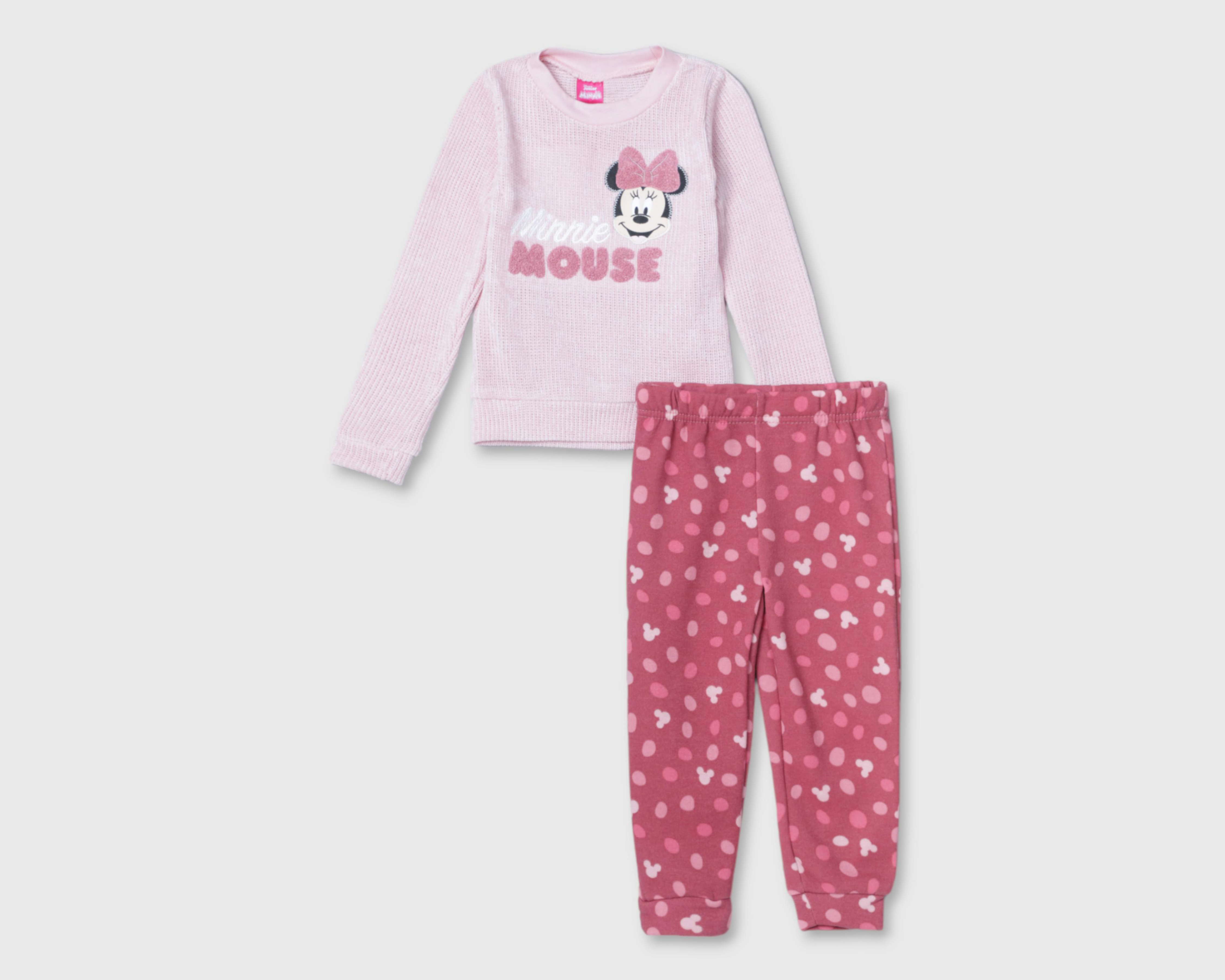 Sudadera y Pants Disney Minnie Mouse para Bebé Niña $329