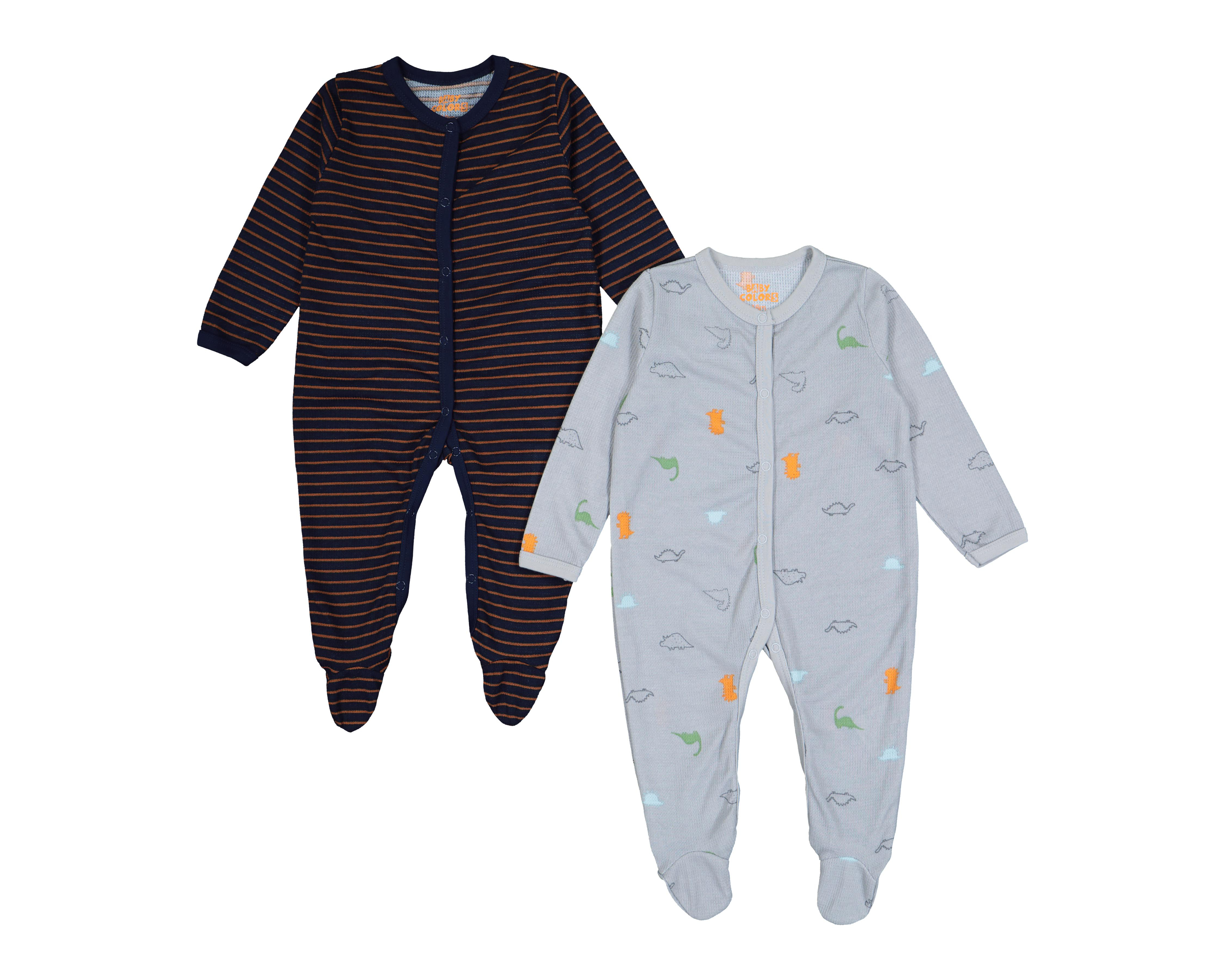 Foto 1 | Mameluco Baby Colors para Bebé Niño 2 Piezas