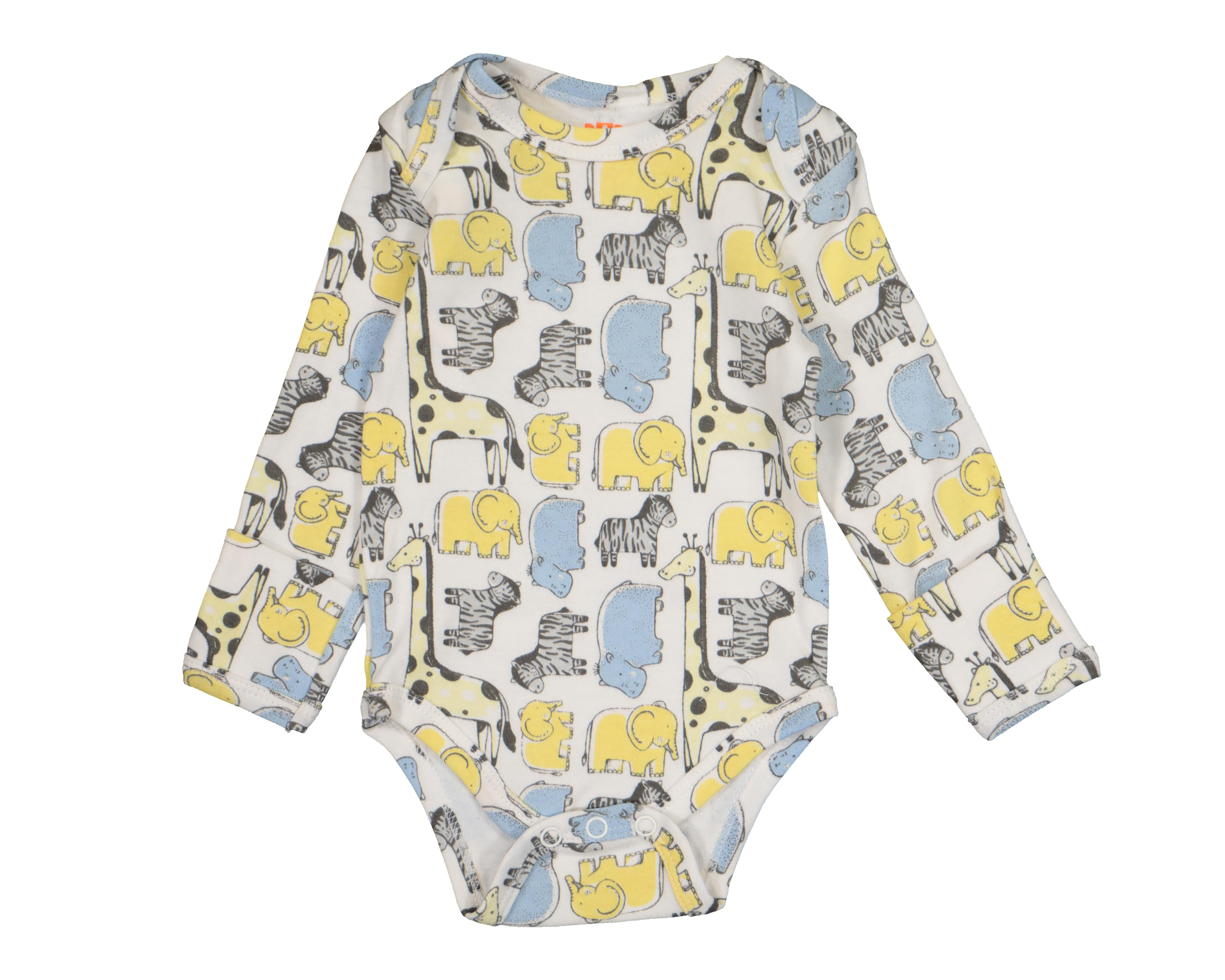 Foto 4 | Mameluco y Pañalero Baby Colors con Babero para Bebé Niño