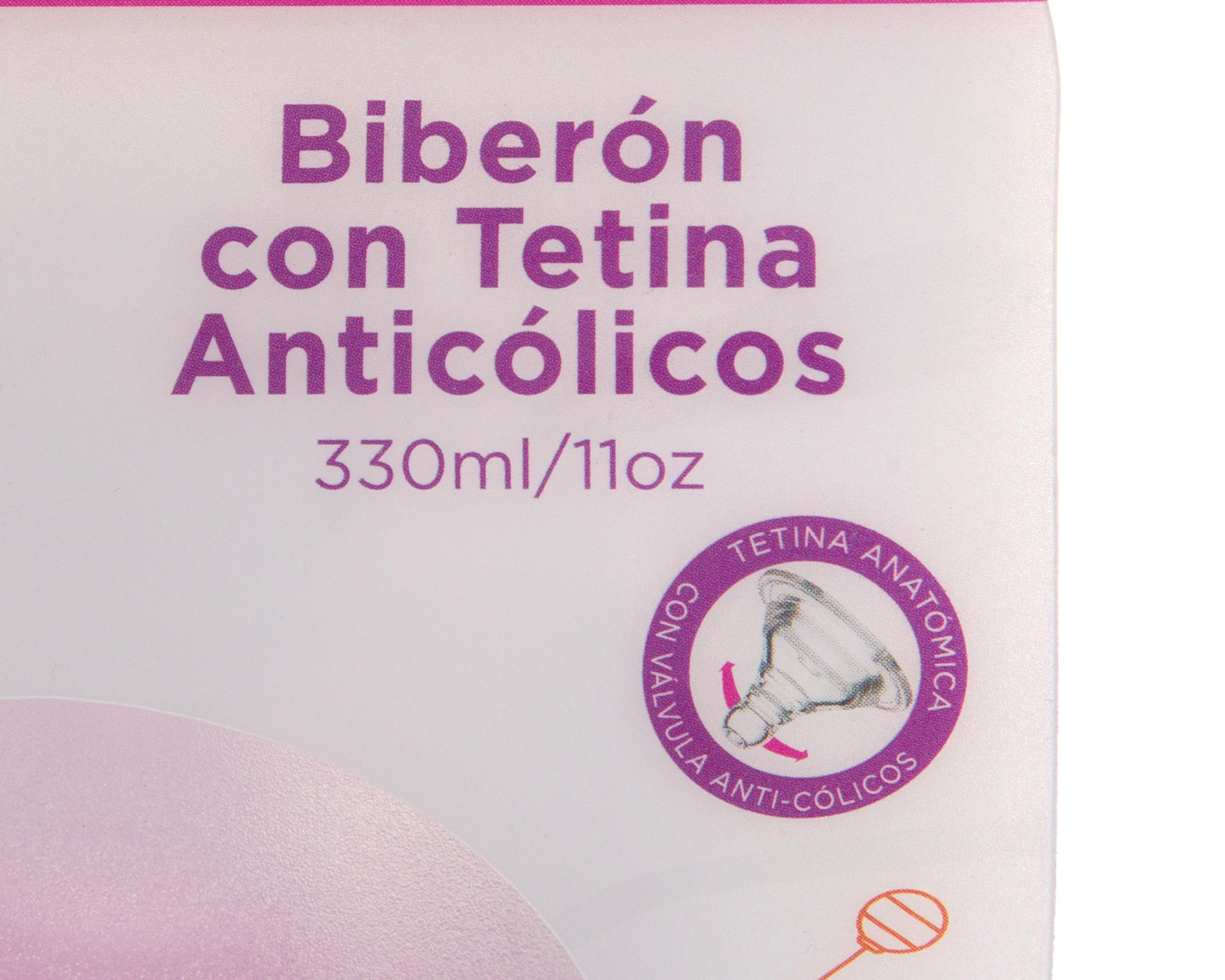 Foto 4 | Biberón Baby Colors 11 oz con Agarradera