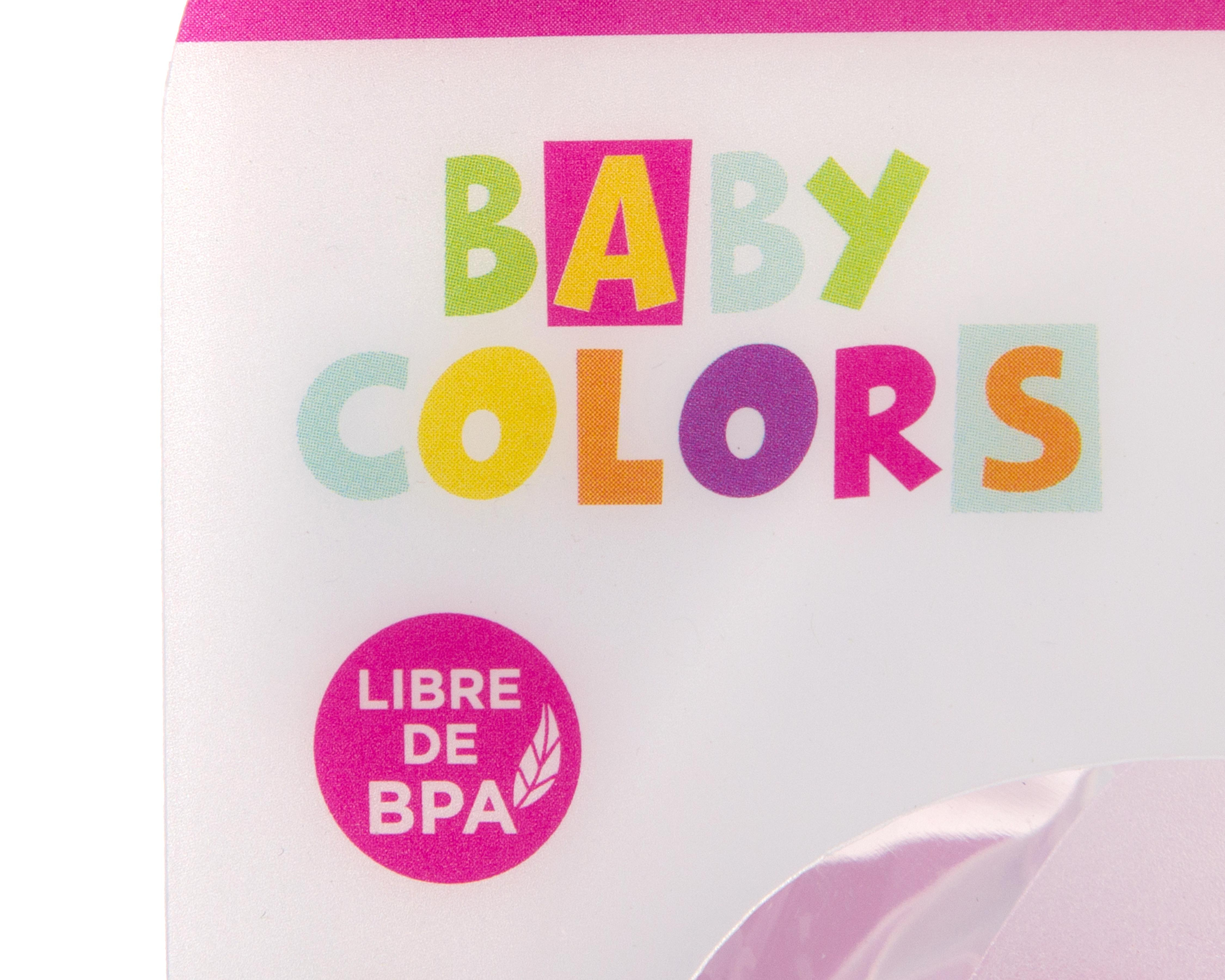 Foto 6 pulgar | Biberón Baby Colors 11 oz con Agarradera
