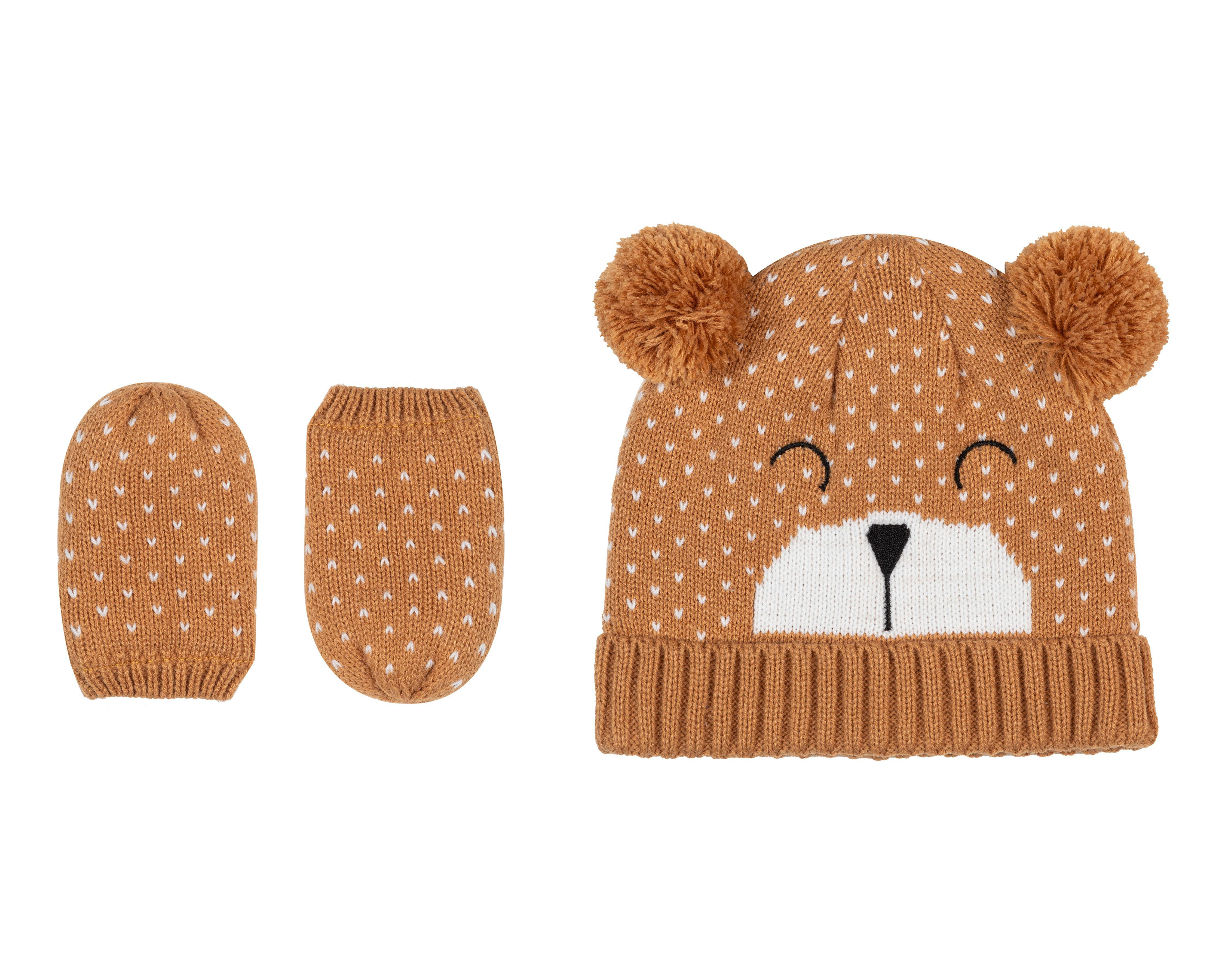 Gorro y Guantes Baby Colors para Bebé Niño 2 Piezas