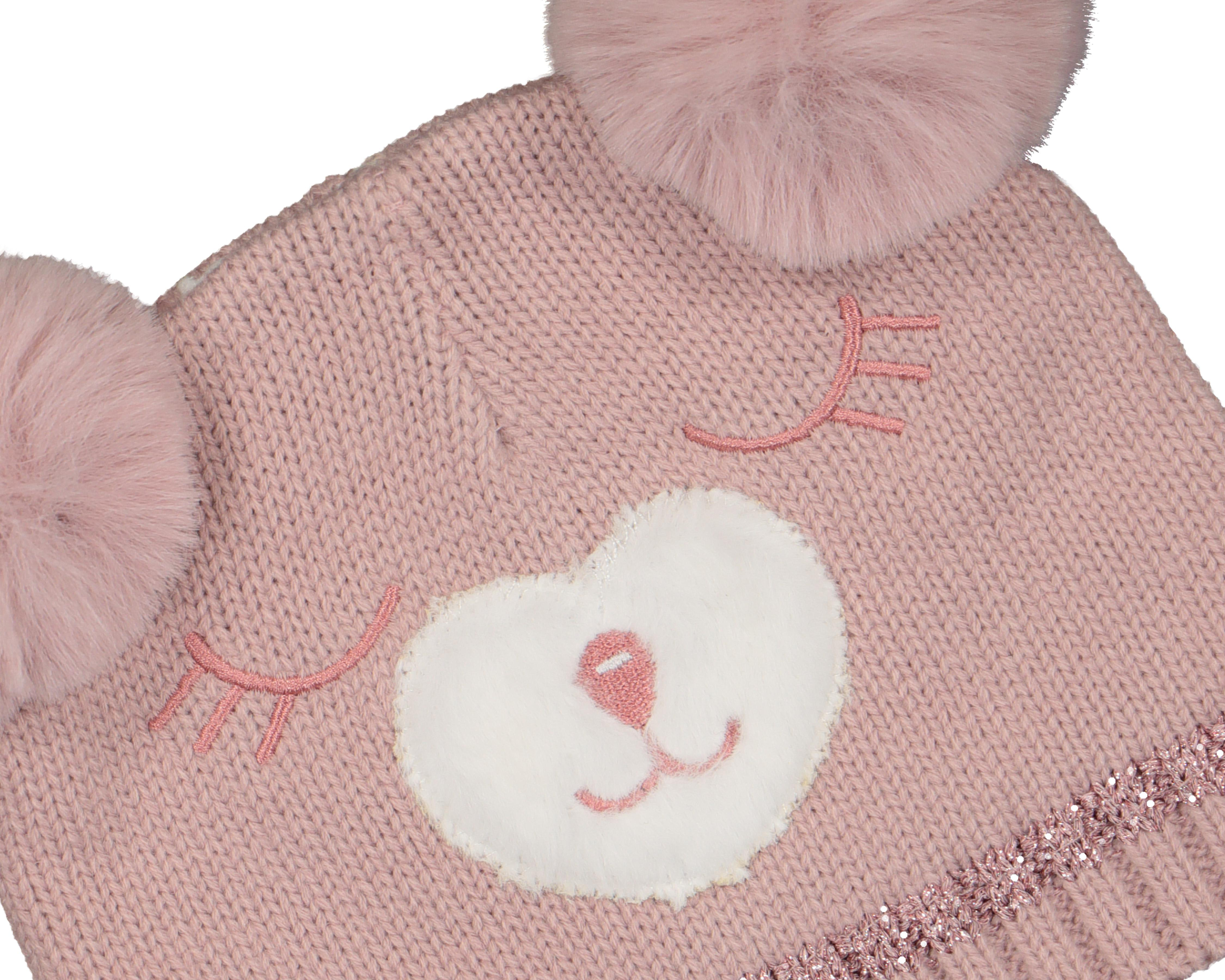 Foto 4 pulgar | Gorro Rosa Baby Colors para Bebé Niña