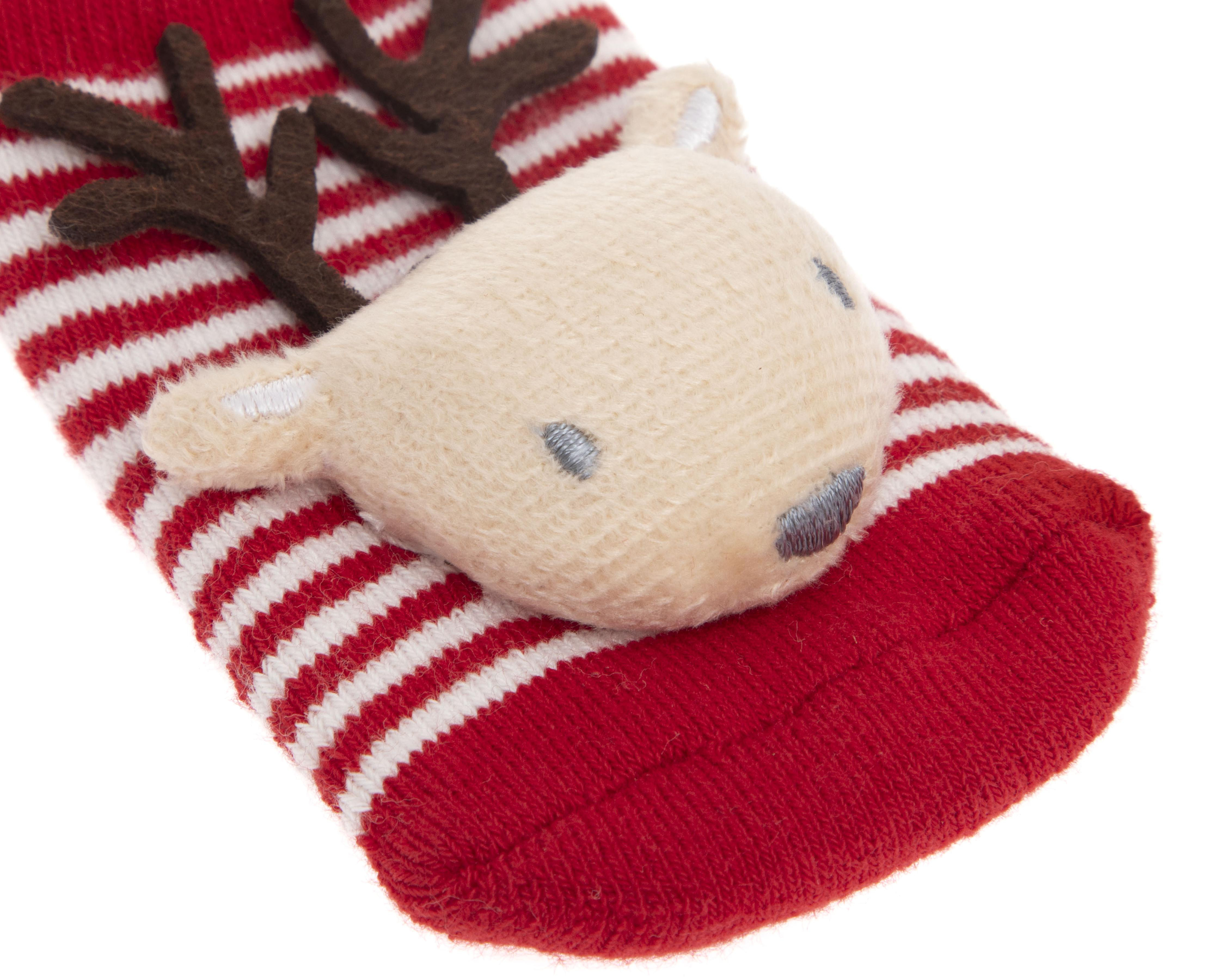 Foto 5 | Gorro y Calcetas Navideñas Baby Colors para Bebé