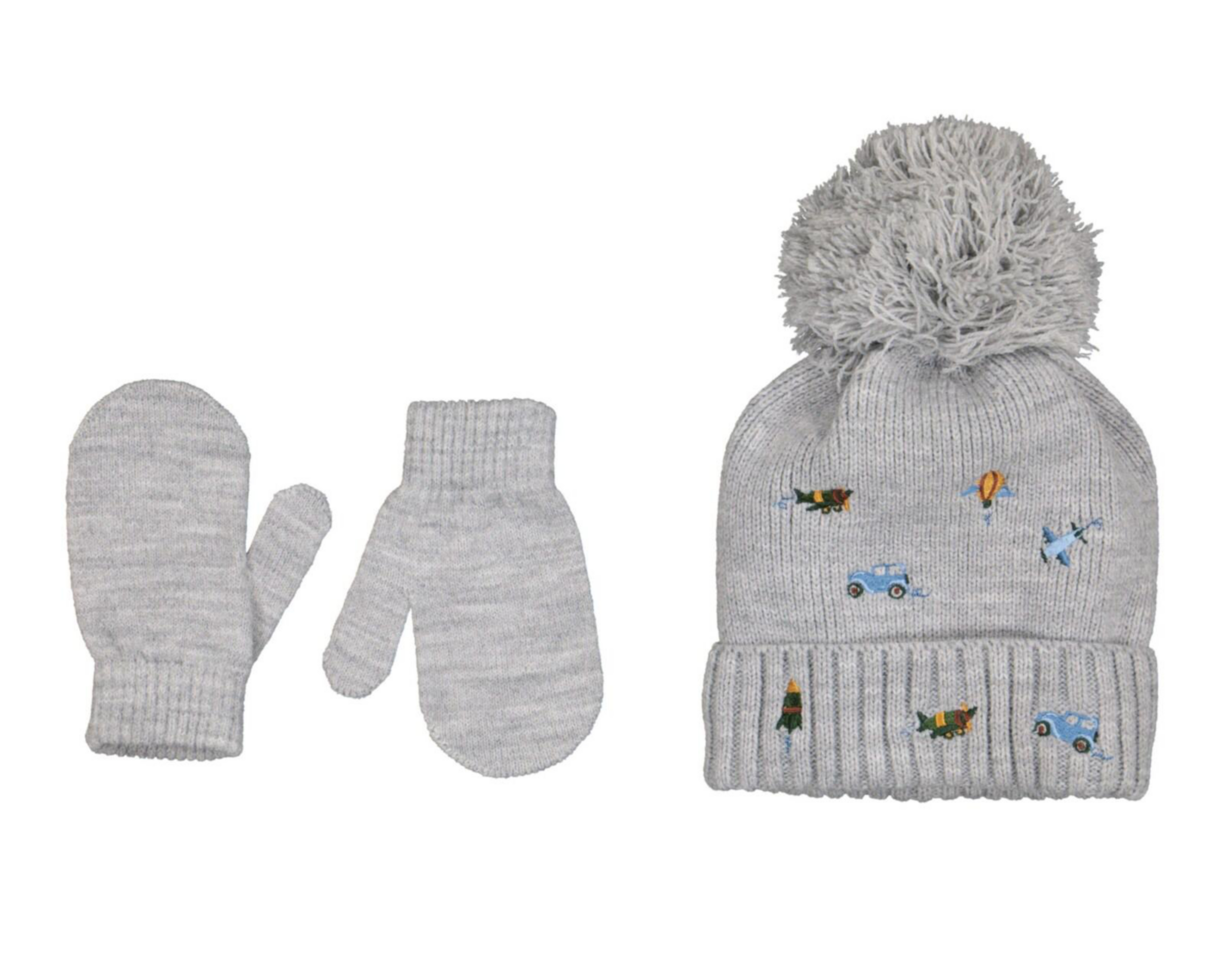 Foto 1 | Gorro y Guantes para Bebé Niño Baby Colors 3 Piezas