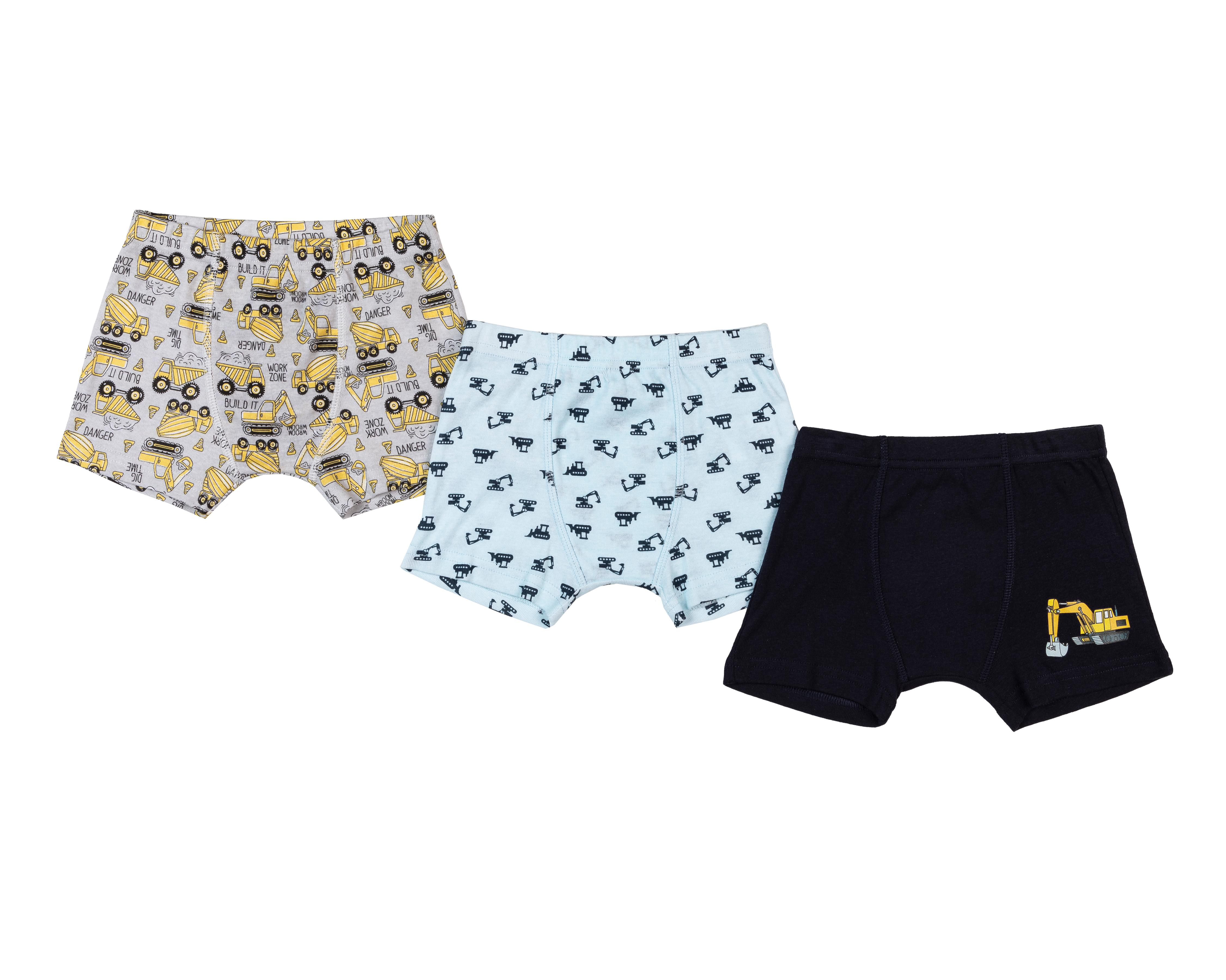 Bóxer Baby Colors de Algodón para Bebé Niño 3 Piezas