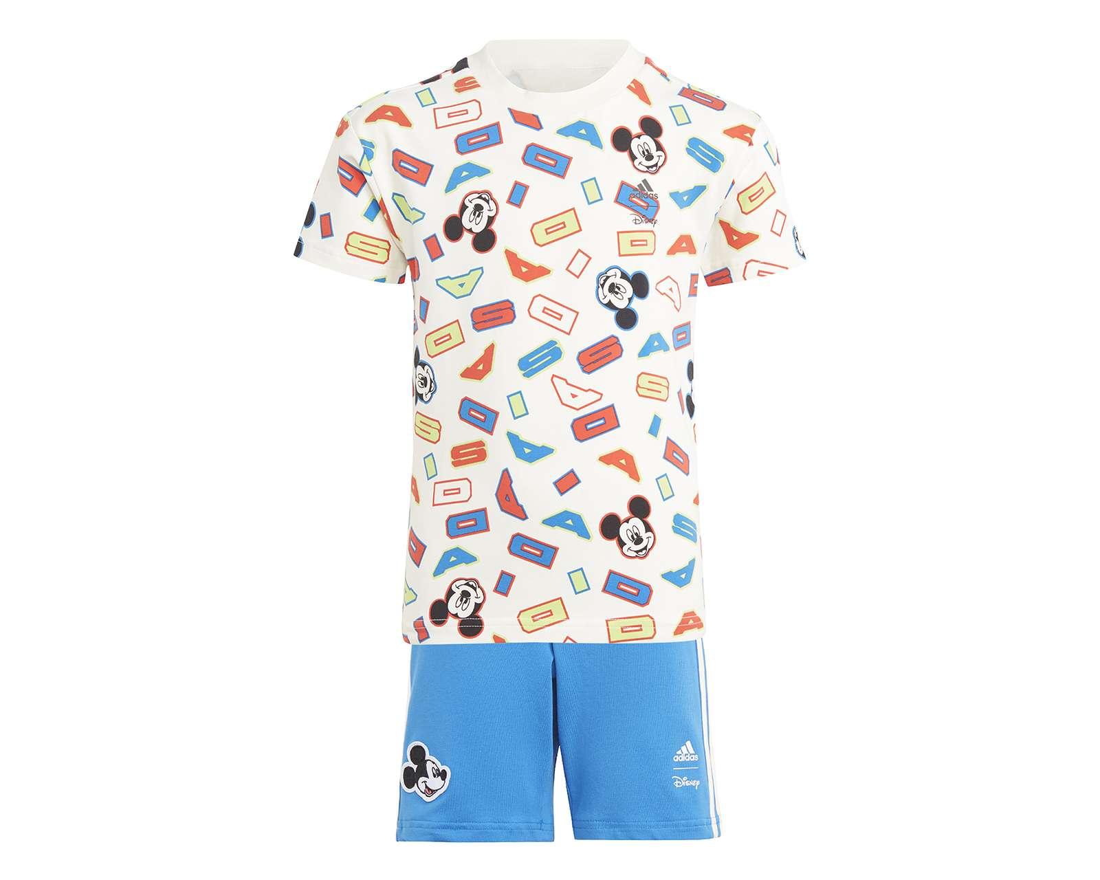 Foto 1 | Playera y Short Adidas x Disney para Bebé Niño