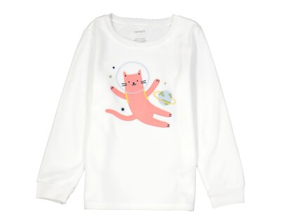 Foto 3 | Pijama Carter's de Gatitos para Bebé Niña