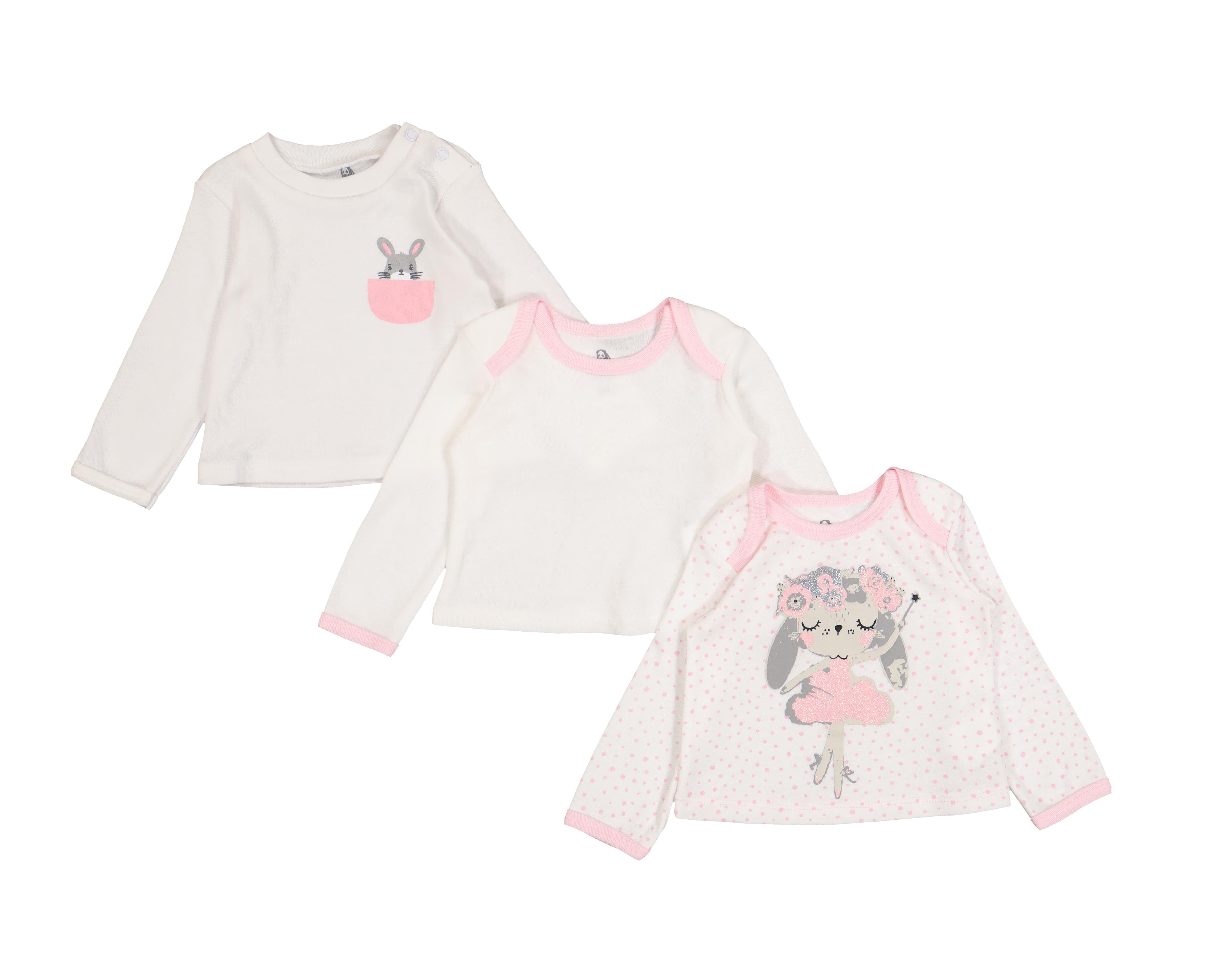 Camisetas bebe niña discount carrefour