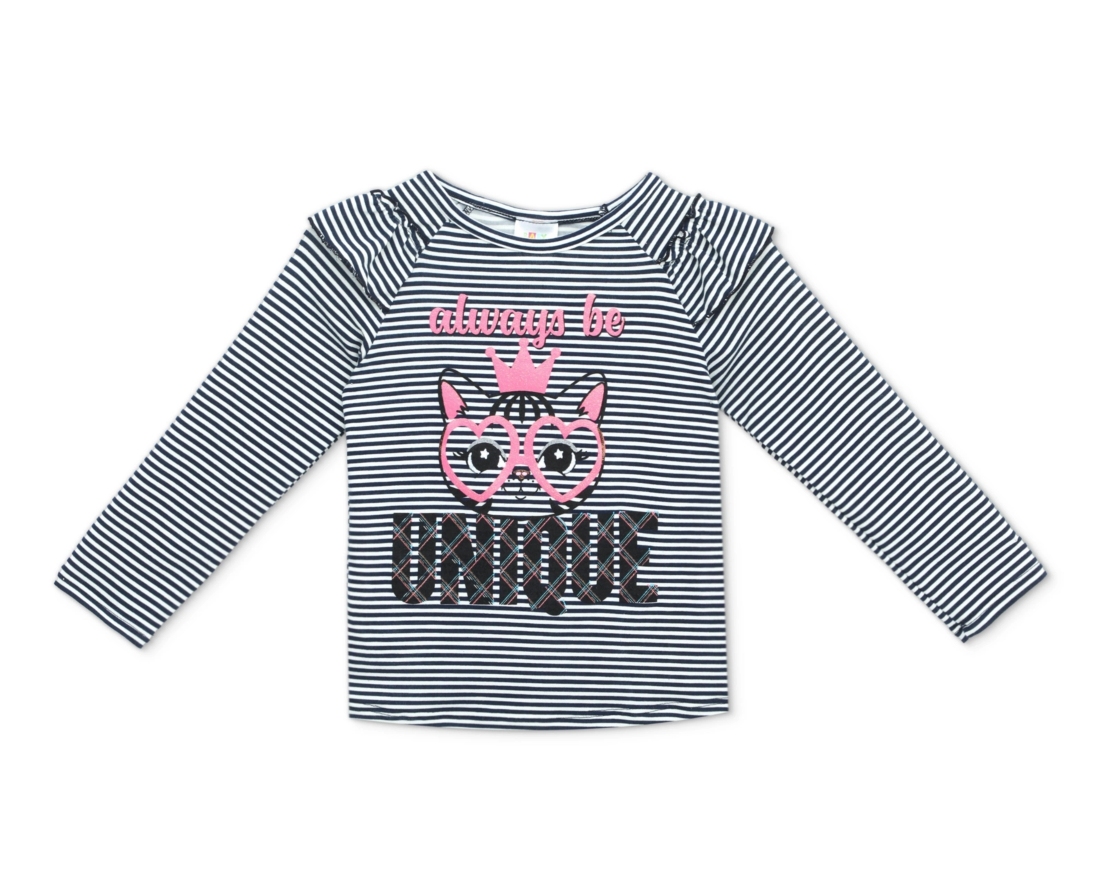 Blusa Baby Colors a Rayas para Bebé Niña $89