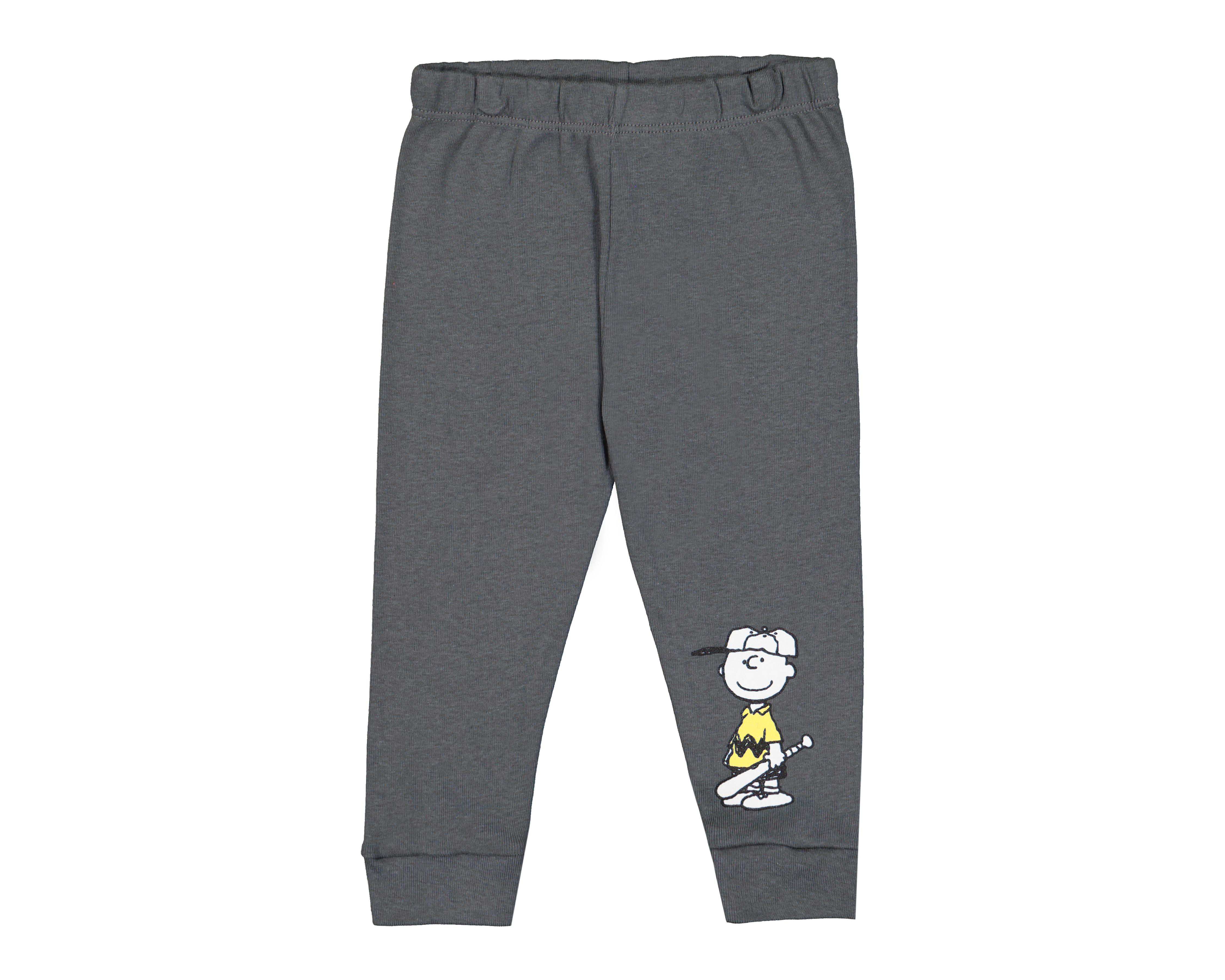 Foto 5 | Pantalón Peanuts para Bebé Niño 3 Piezas