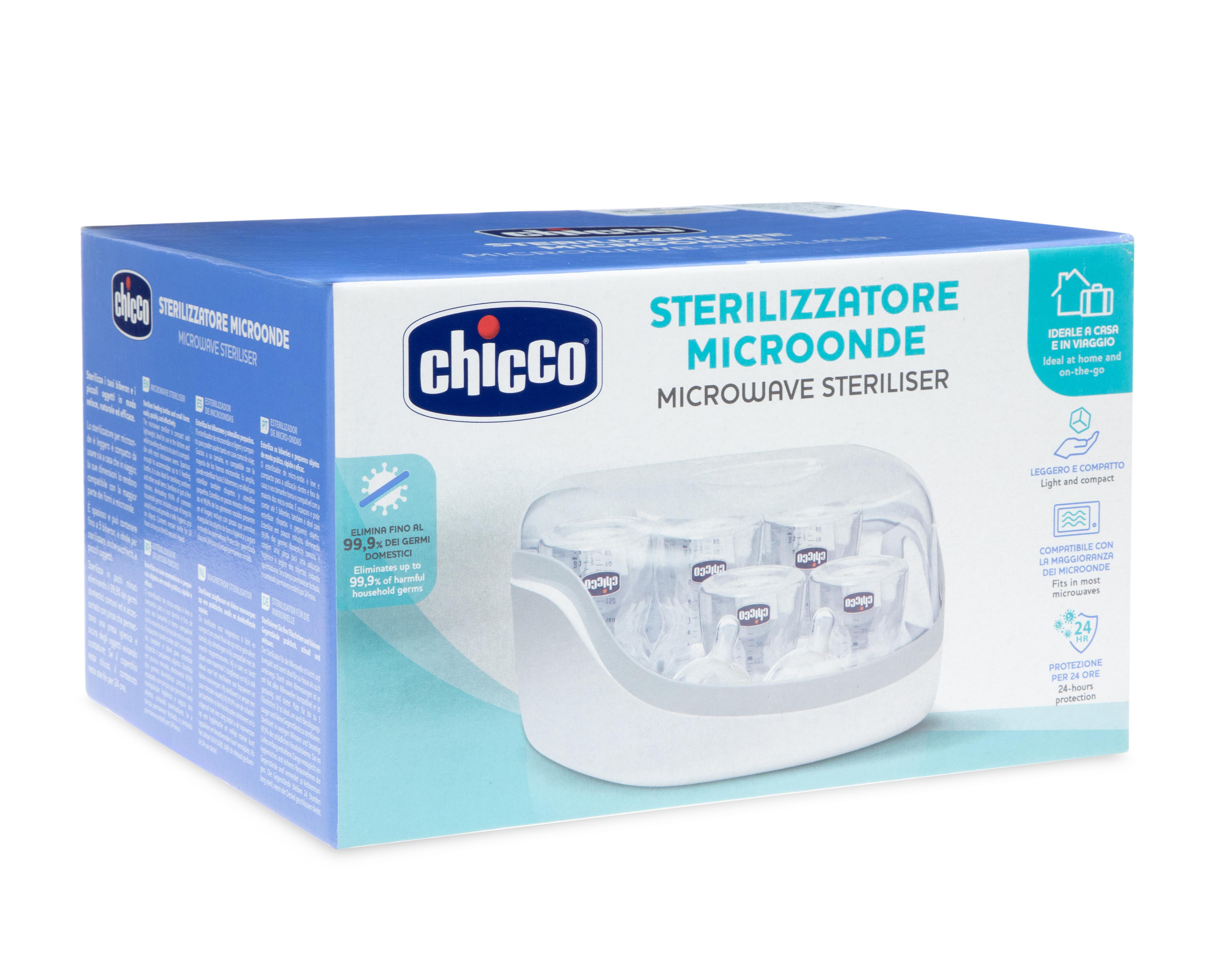 Foto 6 pulgar | Esterilizador de Biberones para Microondas Chicco 2 Piezas