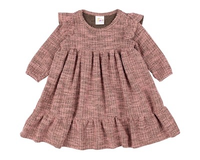 Foto 3 | Vestido para Bebé Niña Baby Colors Manga Larga con Bolsa