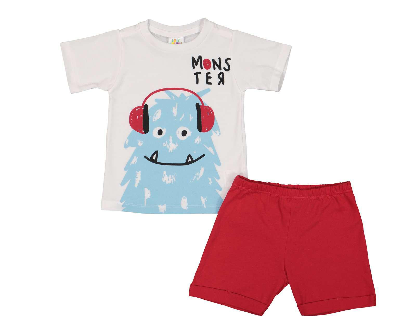 Playera y Short Baby Colors para Bebé Niño