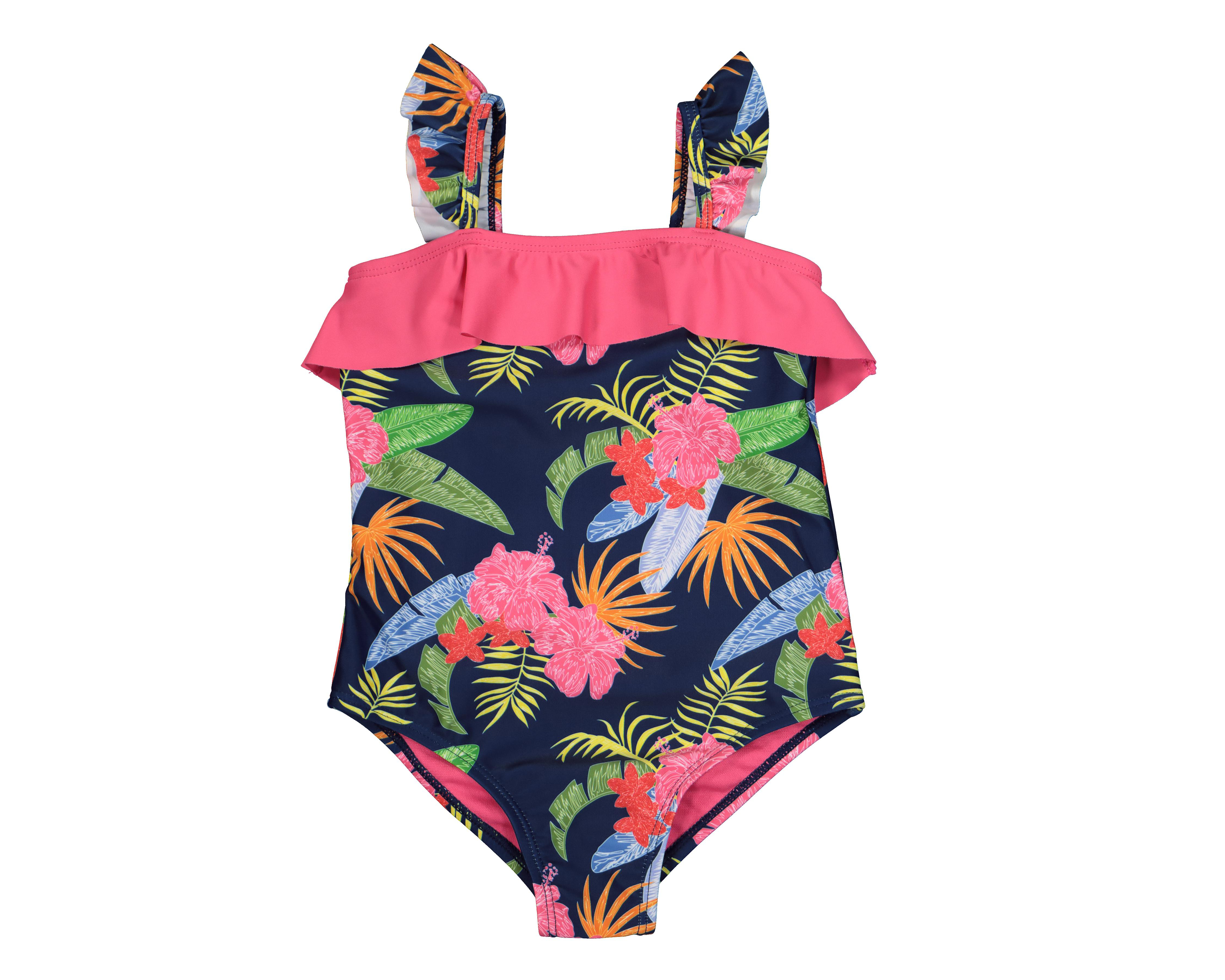 Traje de Baño Rio Beach de Flores para Bebé Niña
