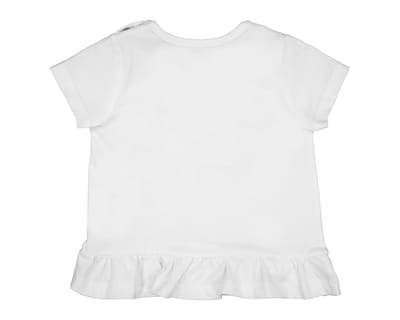 Foto 2 | Blusa para Bebé Niña Baby Colors de Algodón con Estampado de Elefante