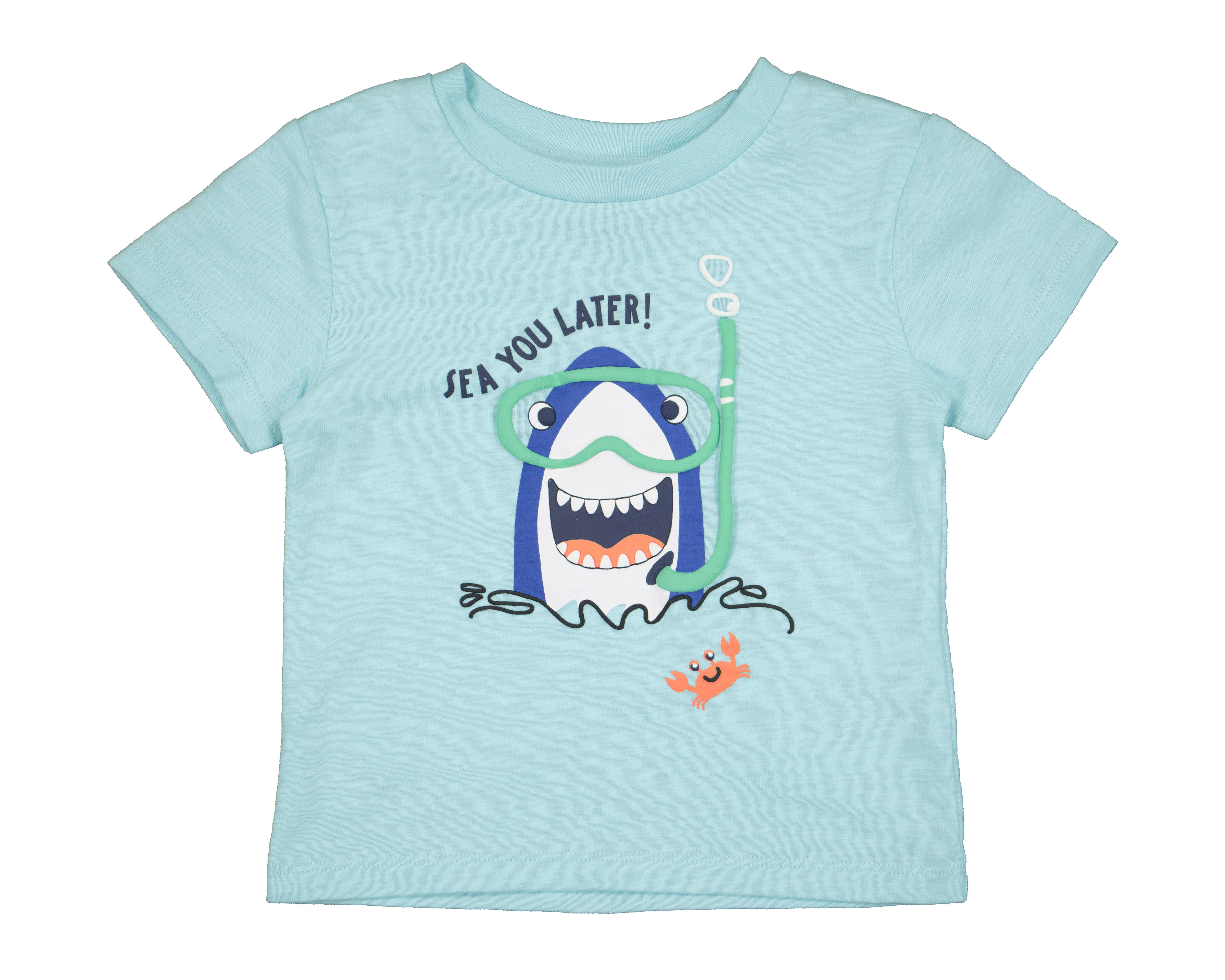Playera Baby Colors de Algodón para Bebé Niño $50