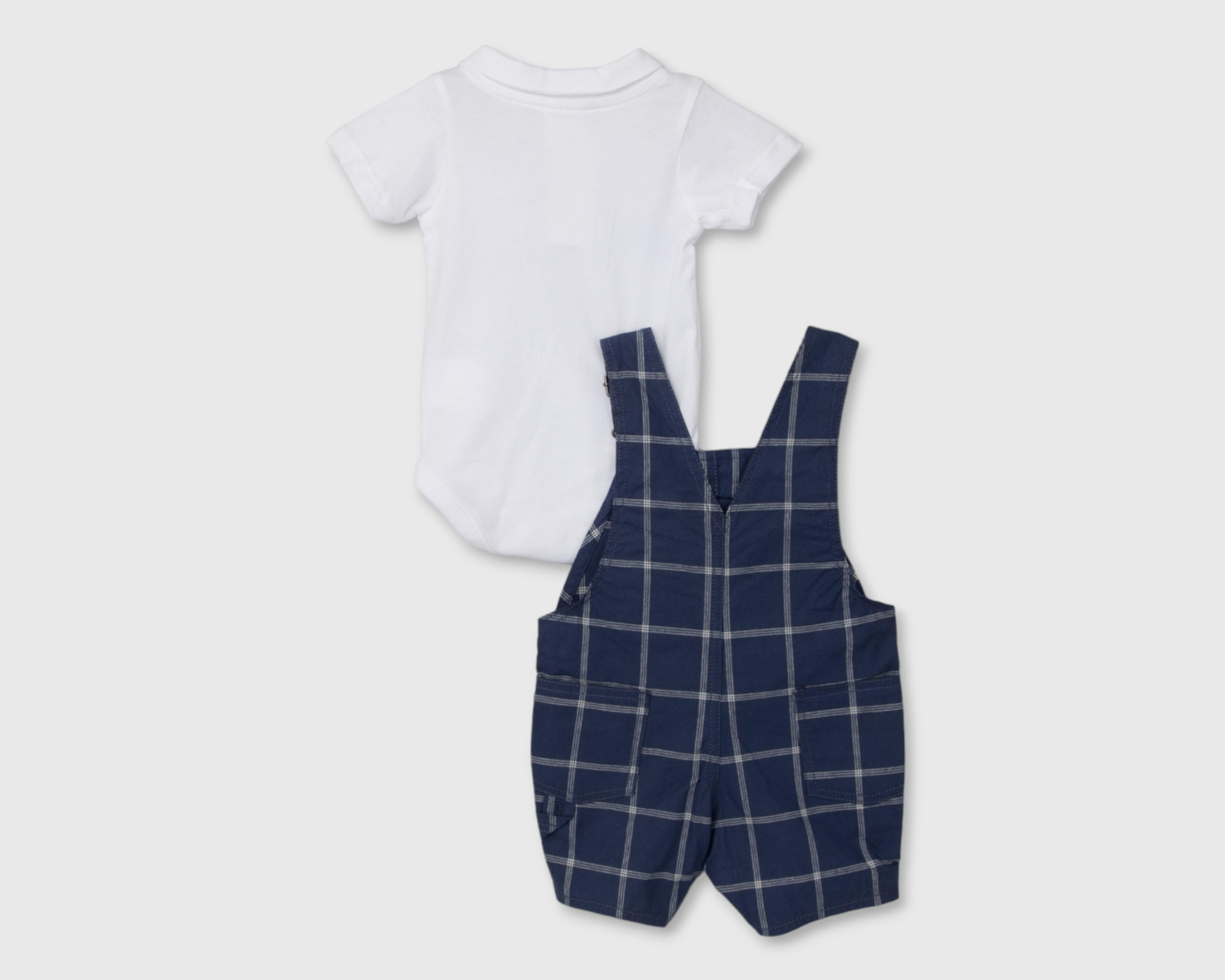 Foto 2 | Conjunto Baby Colors de Algodón para Bebé Niña 2 Piezas