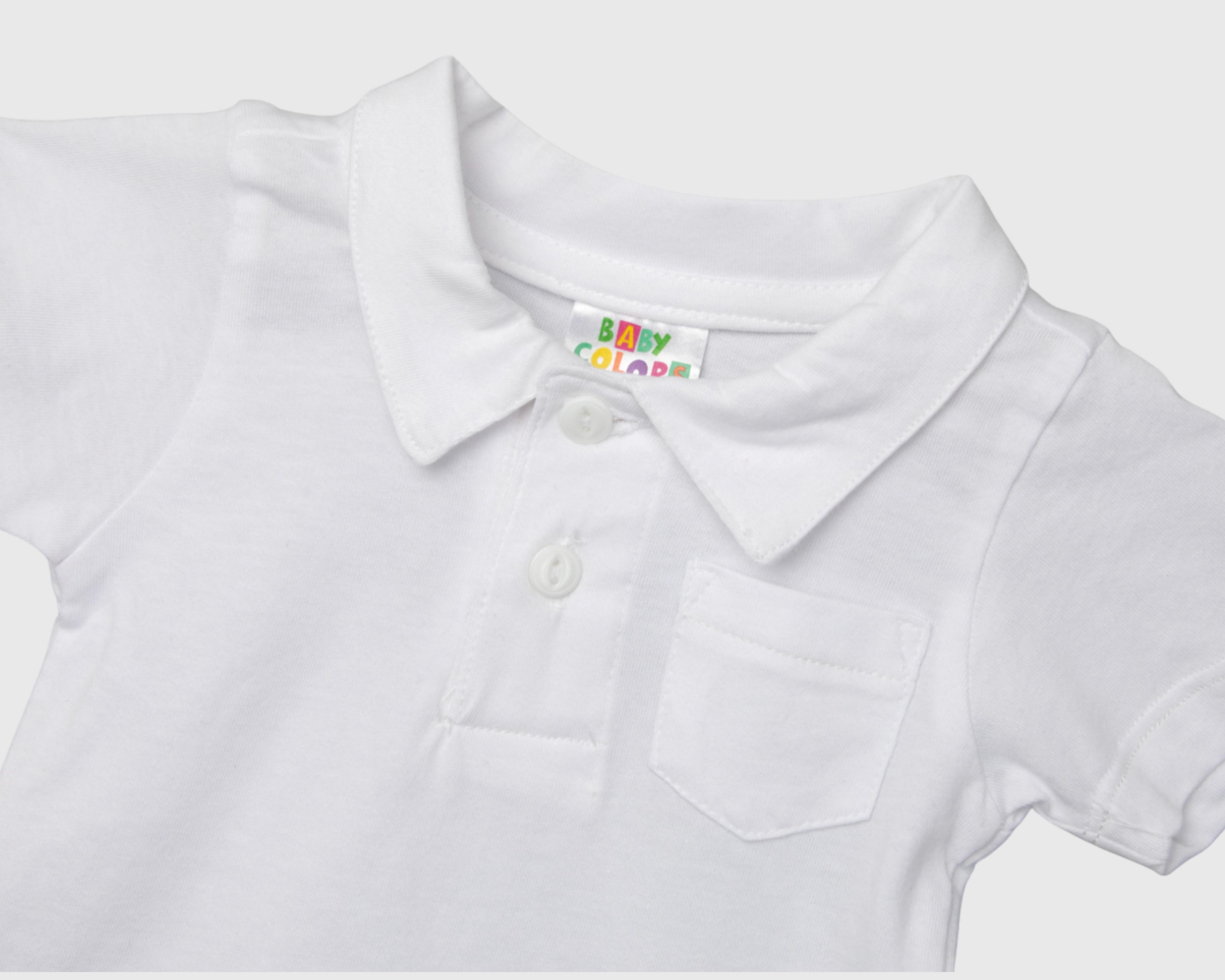 Foto 6 | Conjunto Baby Colors de Algodón para Bebé Niña 2 Piezas