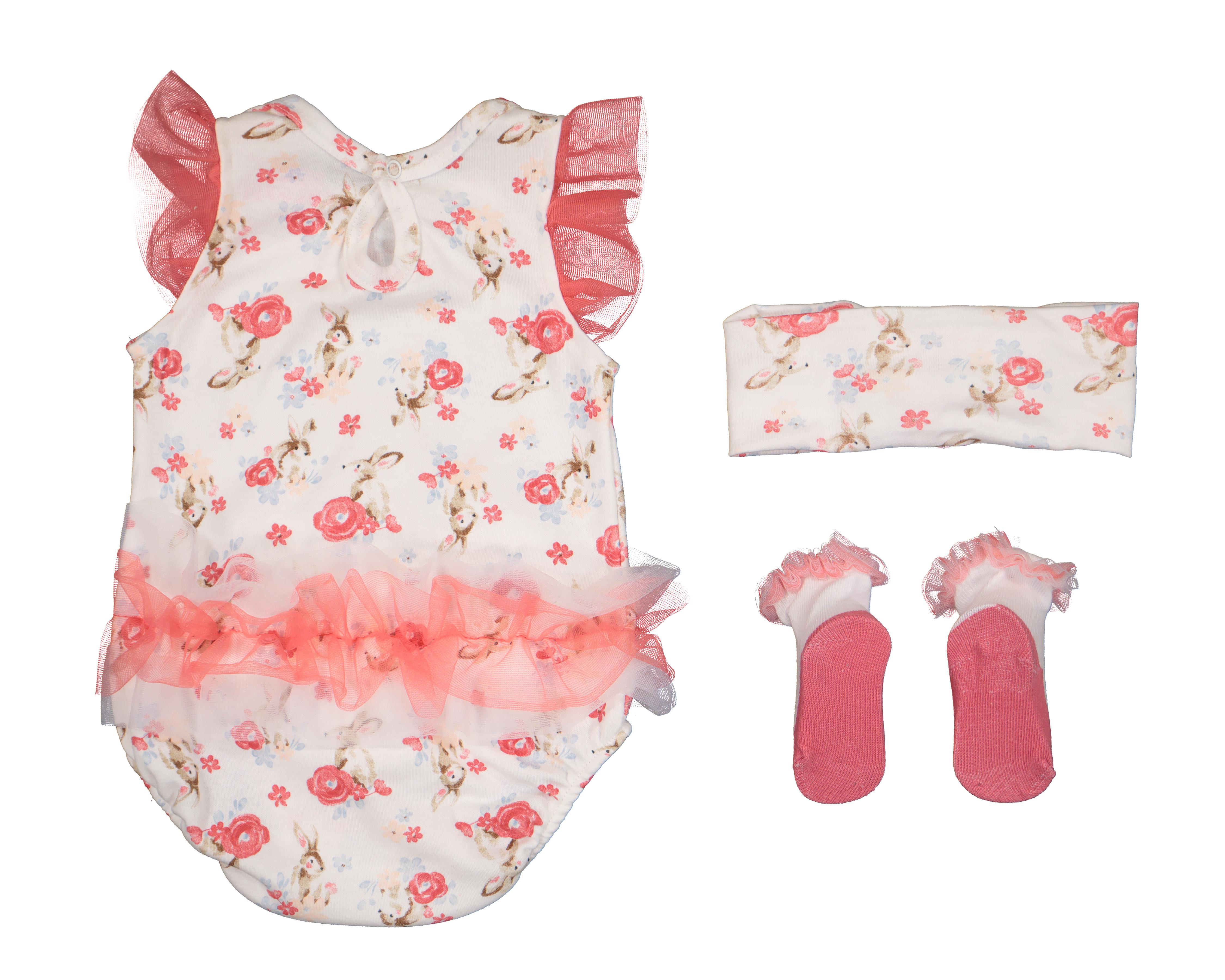 Foto 3 pulgar | Conjunto de Bebé Baby Colors con Accesorios 3 Piezas