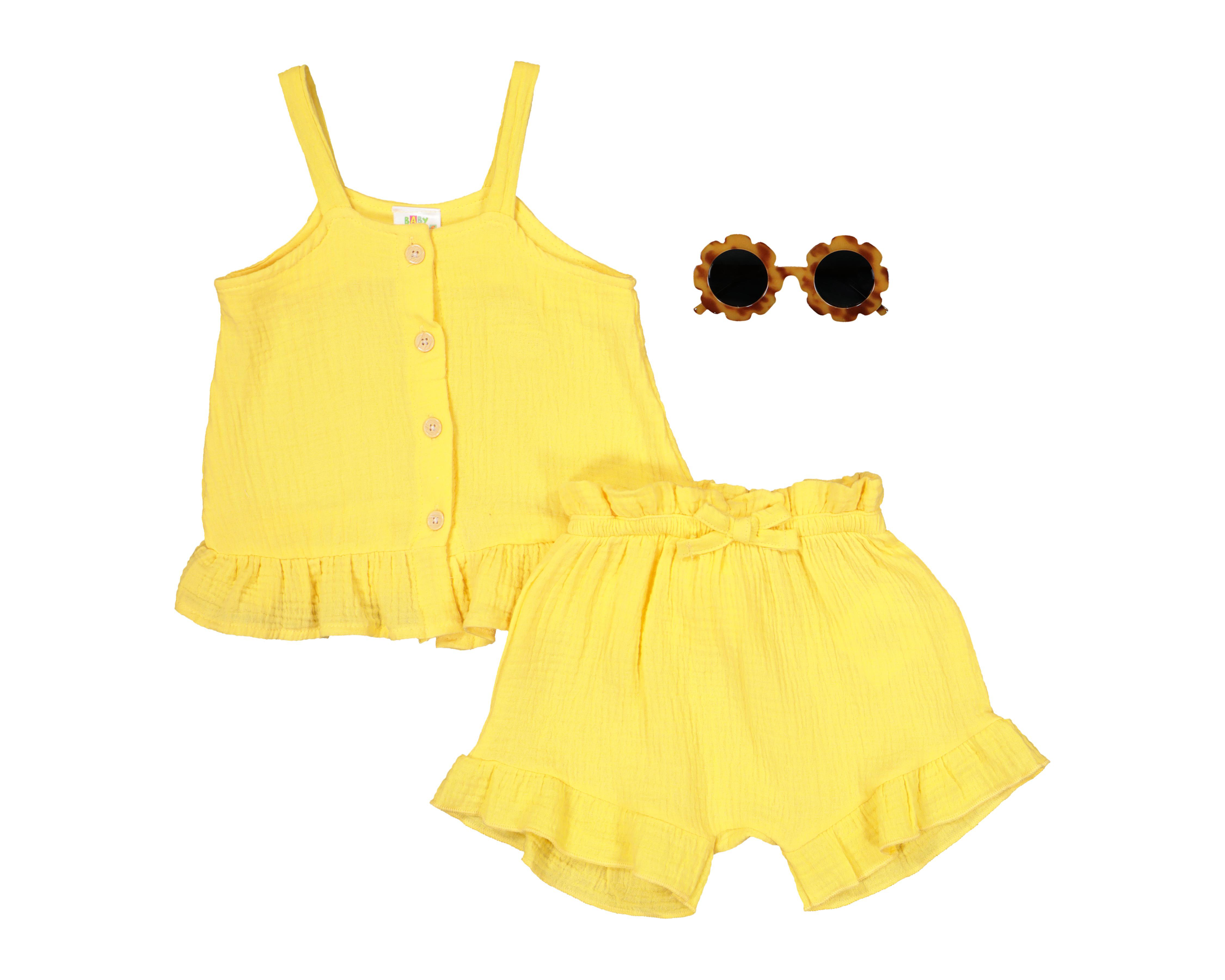 Conjunto de Bebé Baby Colors con Lentes 3 Piezas