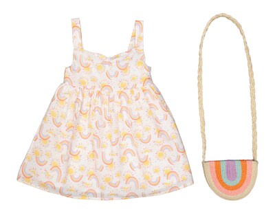 Foto 1 | Vestido Baby Colors con Bolsa para Bebé Niña